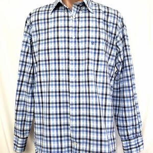 Чоловіча сорочка Barbour бавовняна в клітинку - брендова сорочка