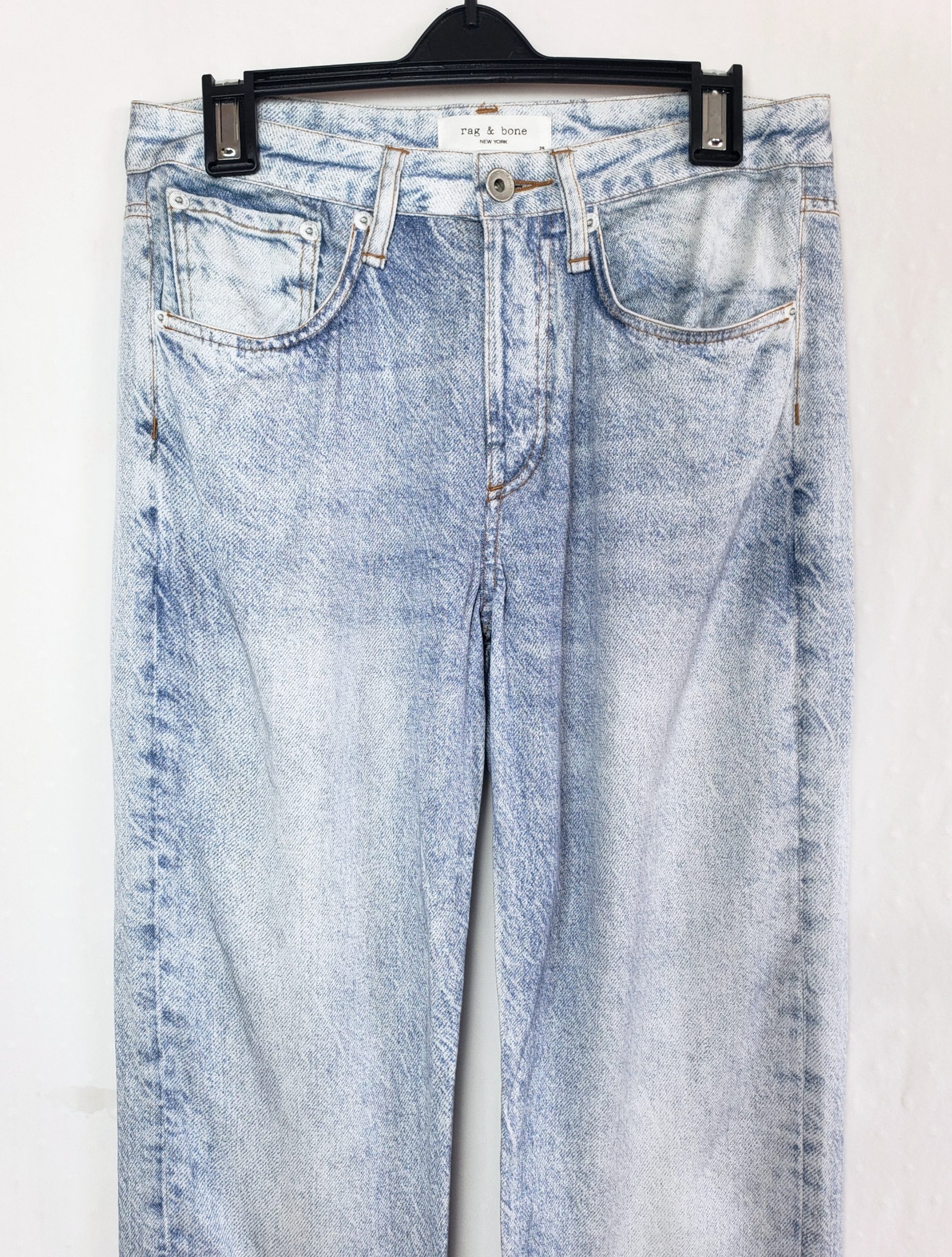 Жіночі джинси Rag & Bone з ліоцелу бакитного кольору - преміум якість у ідеальному стані 3 Жіночі джинси Rag & Bone з ліоцелу бакитного кольору - преміум якість у ідеальному стані - Зображення 3