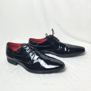 Чоловічі лаковані туфлі 44 розмір - літнє взуття для офісу та особливих подій