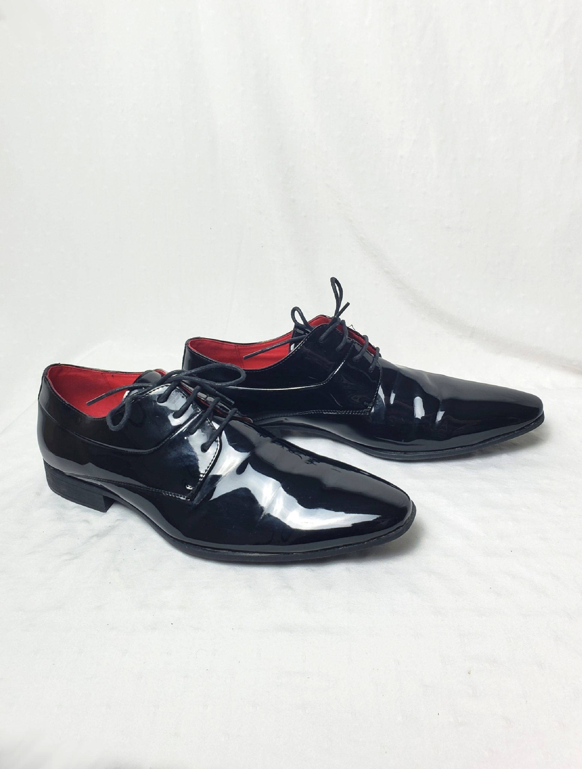 Чоловічі лаковані туфлі 44 розмір - літнє взуття для офісу та особливих подій 1 Чоловічі лаковані туфлі 44 розмір - літнє взуття для офісу та особливих подій