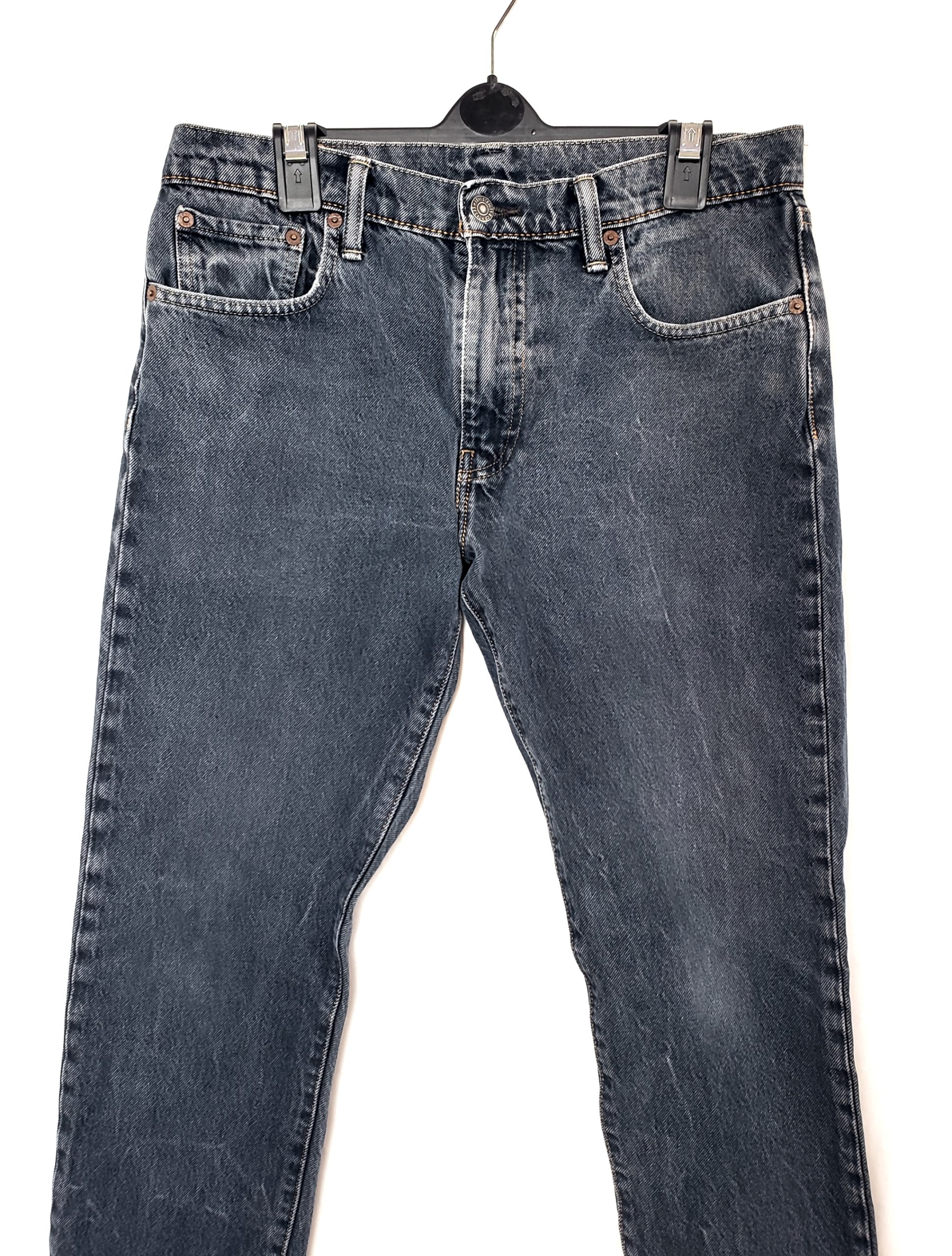 Джинси Levi's 512 чоловічі сині вживані - класичні джинси з бавовни та еластану в ідеальному стані 3 Джинси Levi's 512 чоловічі сині вживані - класичні джинси з бавовни та еластану в ідеальному стані - Зображення 3