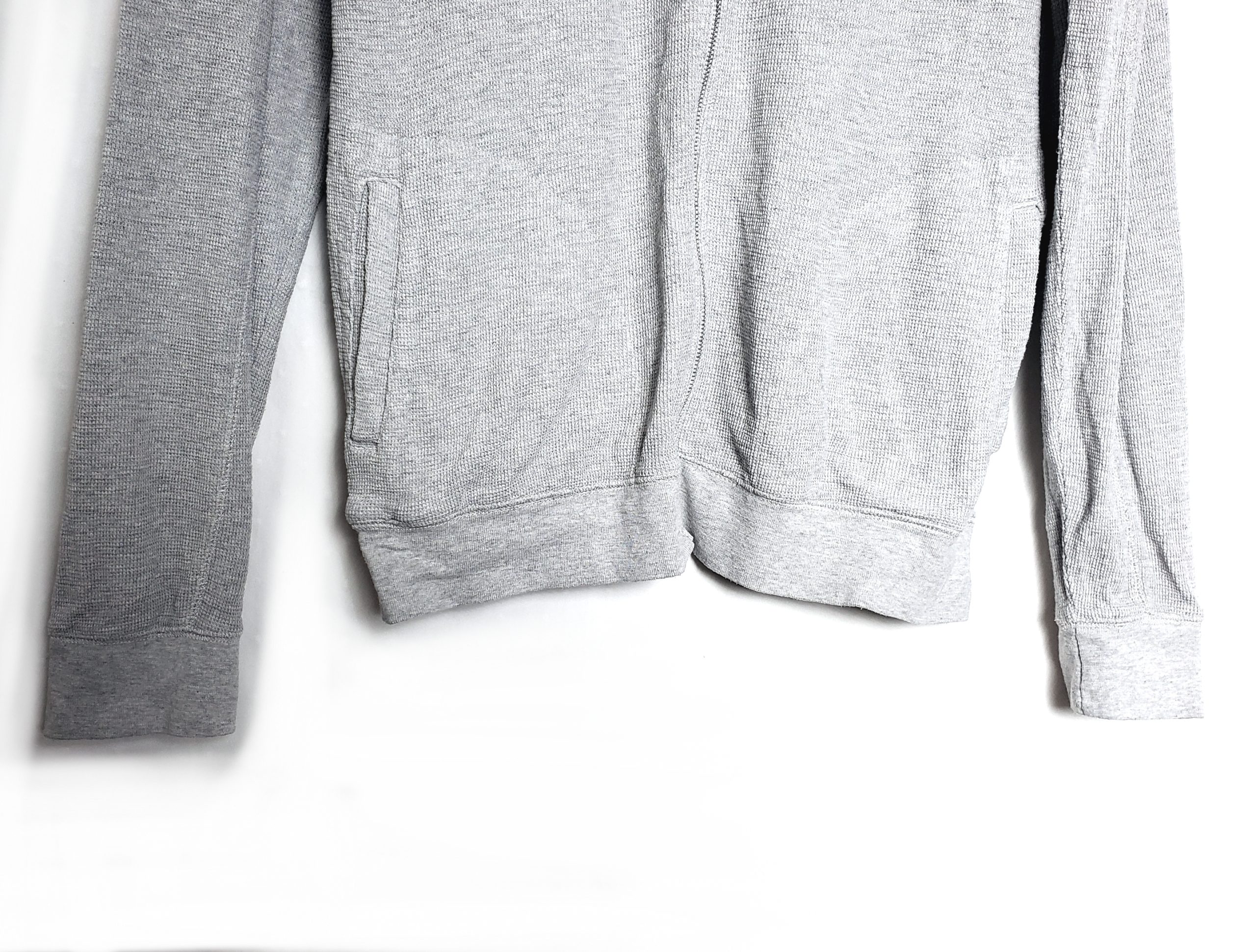 Сіра бавовняна кофта унісекс Next на блискавці - вживаний одяг в ідеальному стані 3 Сіра бавовняна кофта унісекс Next на блискавці - вживаний одяг в ідеальному стані - Зображення 3