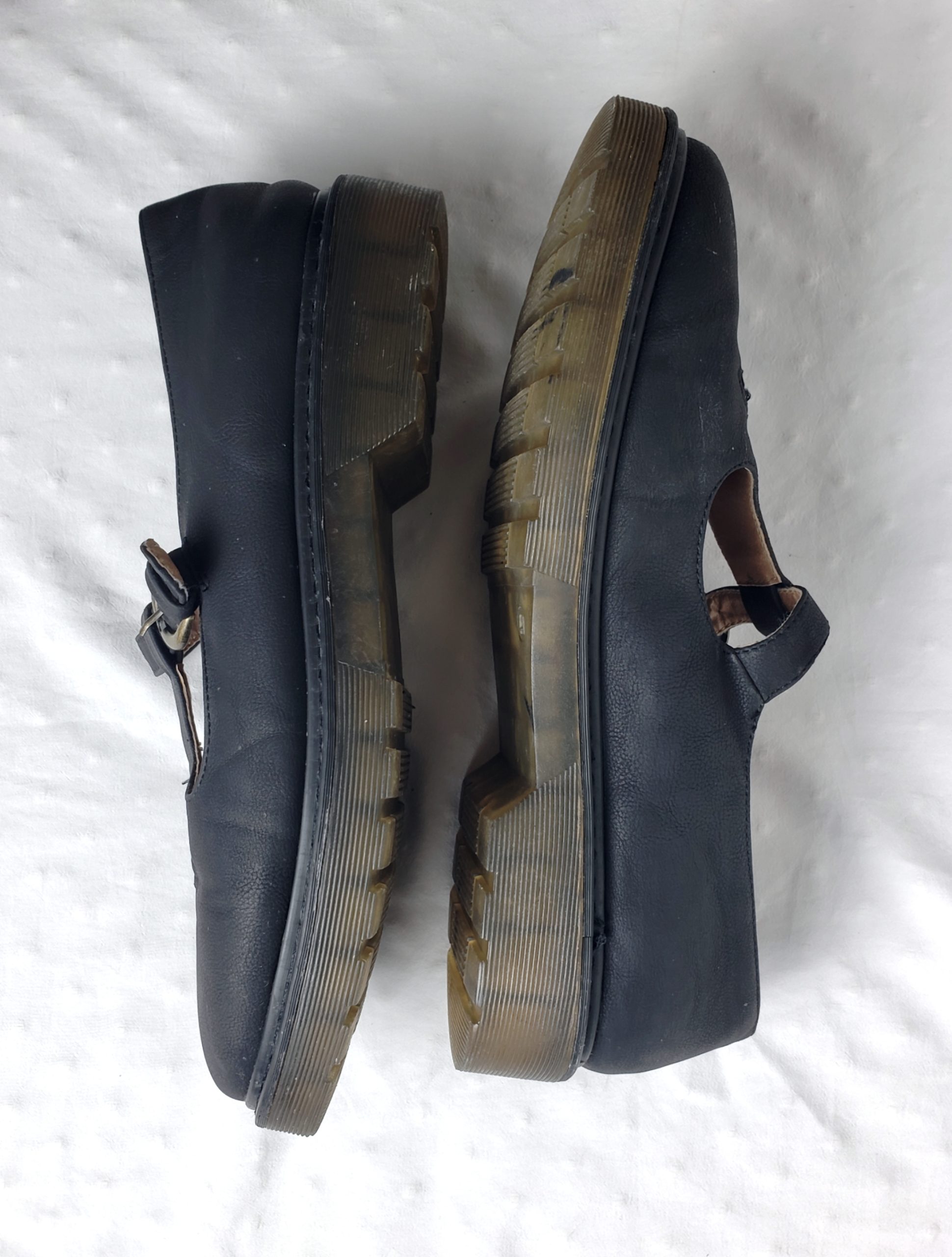 Чорні туфлі Mary Jane 41 розмір - стильне взуття для весни літа осені без каблука 3 Чорні туфлі Mary Jane 41 розмір - стильне взуття для весни літа осені без каблука - Зображення 3