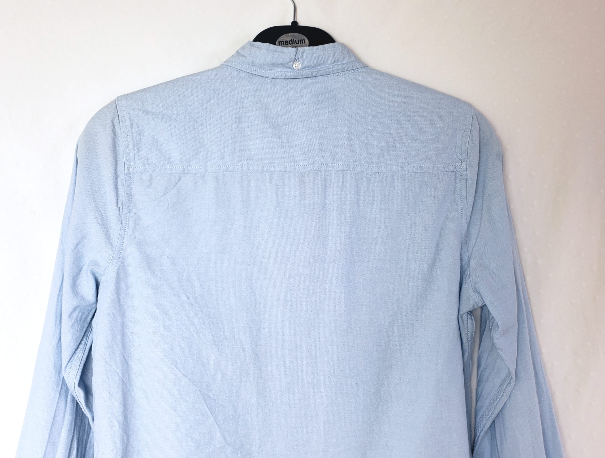 Стильна бакитна сорочка GAP - елегантний бавовняний тренд для модного образу 5 Стильна бакитна сорочка GAP - елегантний бавовняний тренд для модного образу - Зображення 5