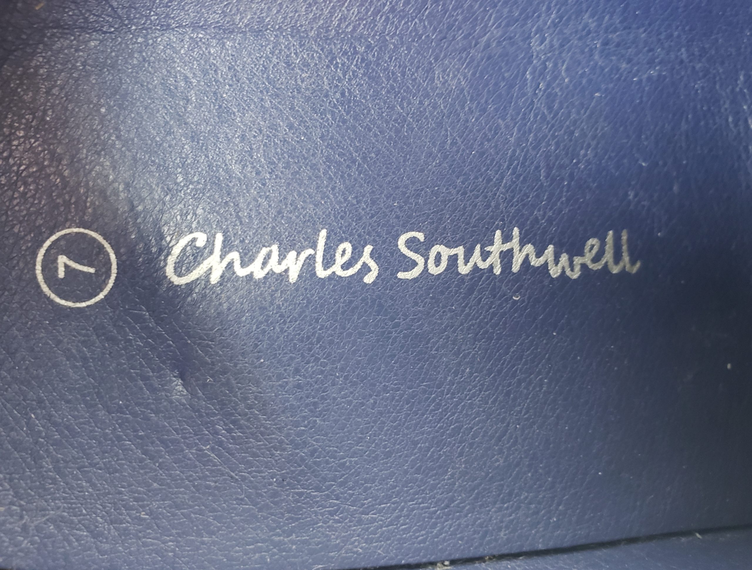 Чоловічі шкіряні туфлі Charles Southwell 40 розмір коричневі з фіолетовими вставками 8 Чоловічі шкіряні туфлі Charles Southwell 40 розмір коричневі з фіолетовими вставками - Зображення 8