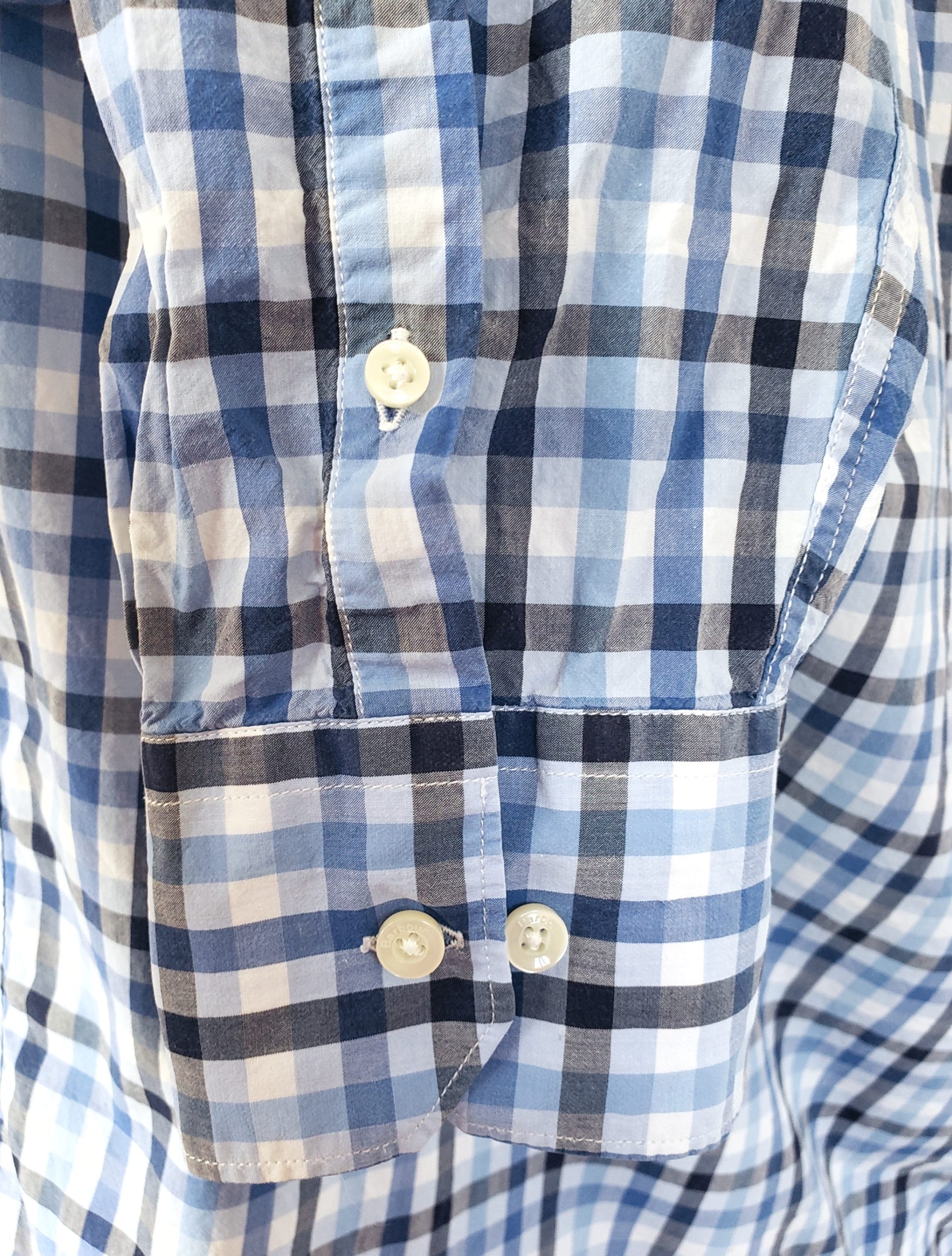 Чоловіча сорочка Barbour бавовняна в клітинку - брендова сорочка 4 Чоловіча сорочка Barbour бавовняна в клітинку - брендова сорочка - Зображення 4