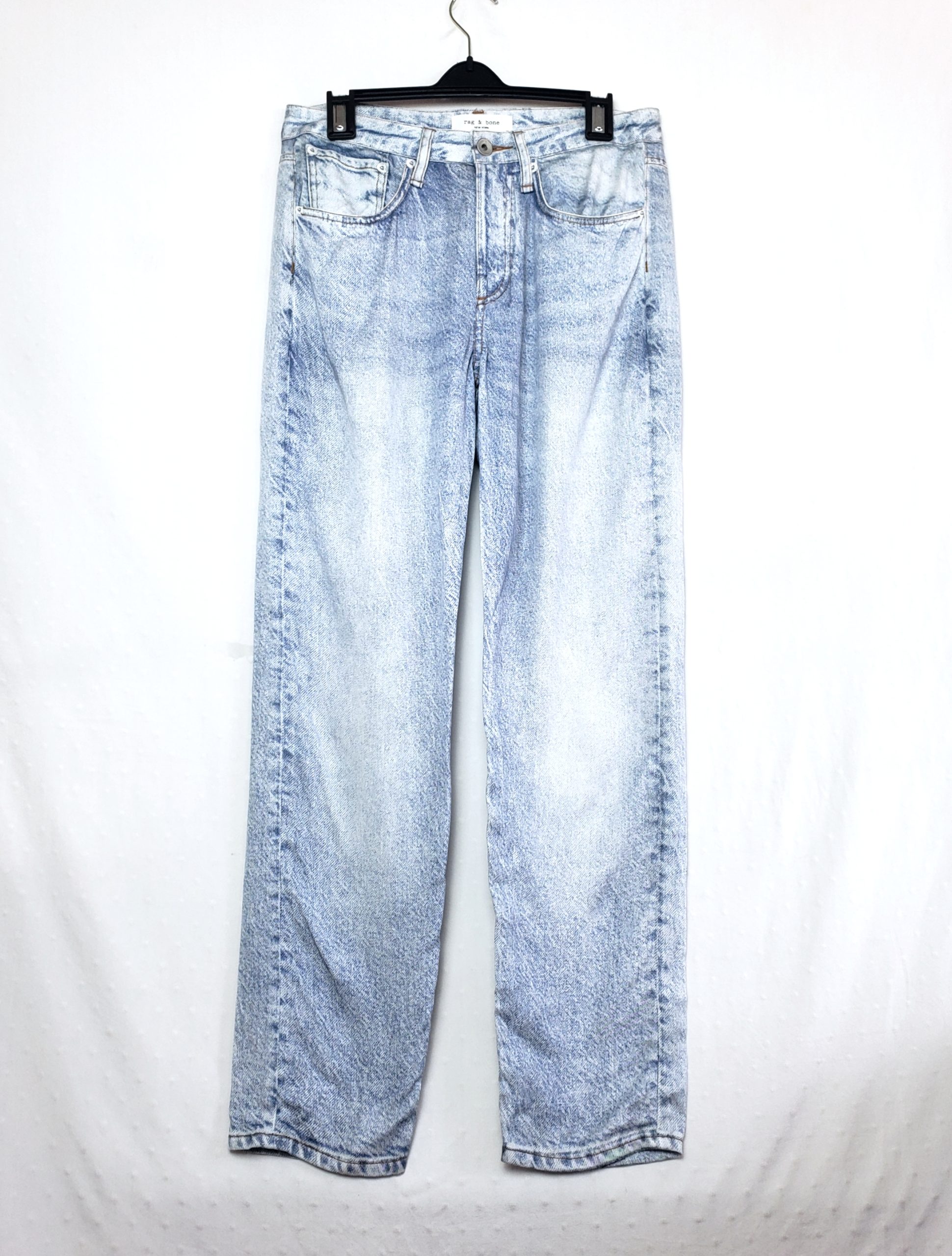 Жіночі джинси Rag & Bone з ліоцелу бакитного кольору - преміум якість у ідеальному стані 1 Жіночі джинси Rag & Bone з ліоцелу бакитного кольору - преміум якість у ідеальному стані