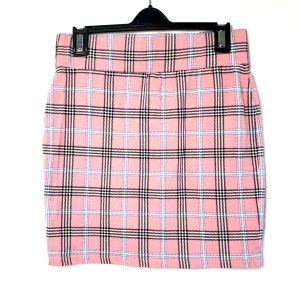 Рожева спідниця в клітинку New Look 915 для підлітків 14-15 років - ідеальний стан