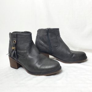 Темно-сині черевики Peacocks розмір 41-42 - весняне взуття на каблуку для офісу та прогулянок