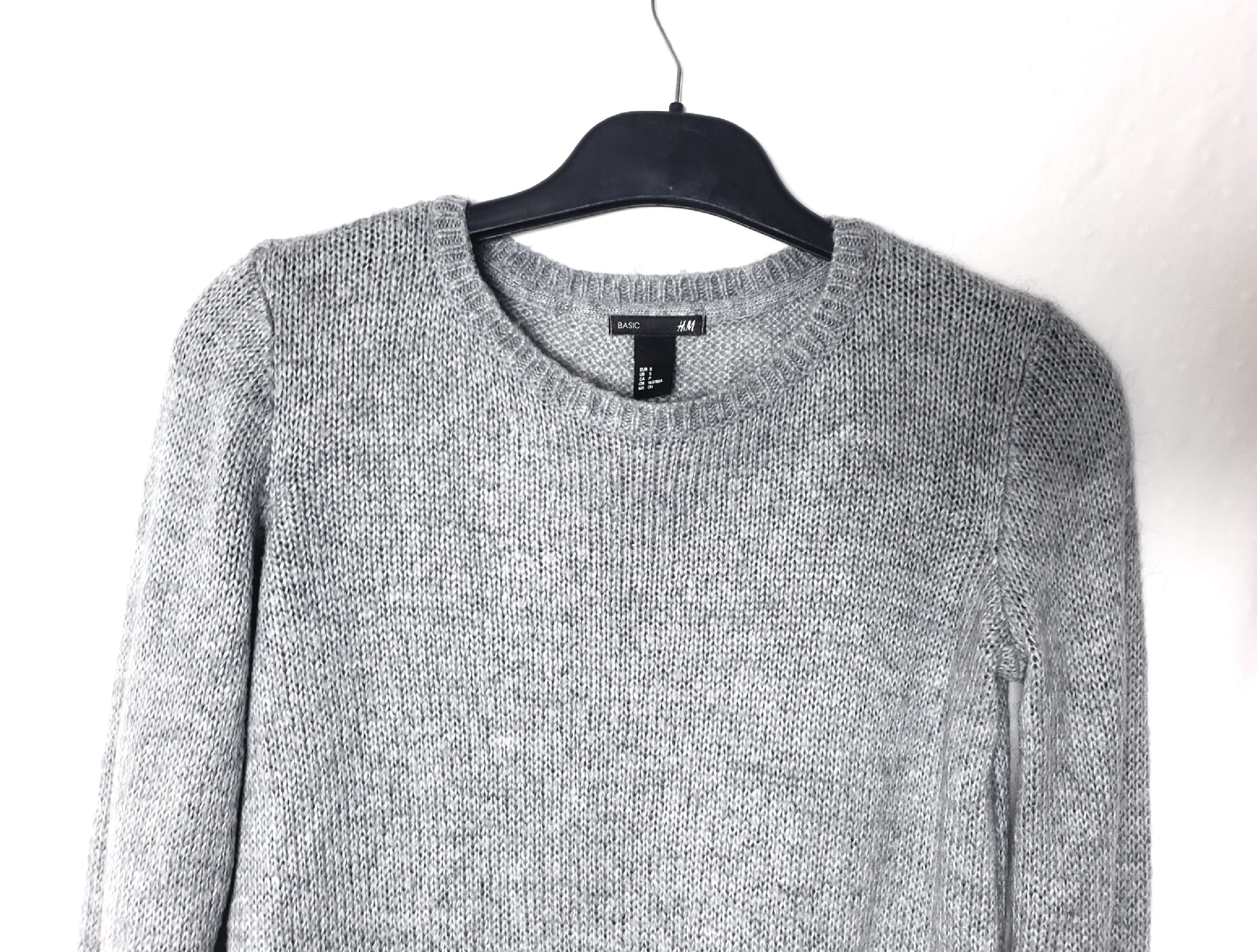 Стильний сірий светр H&M - елегантна вовняна кофта для модного гардеробу 3 Стильний сірий светр H&M - елегантна вовняна кофта для модного гардеробу - Зображення 3