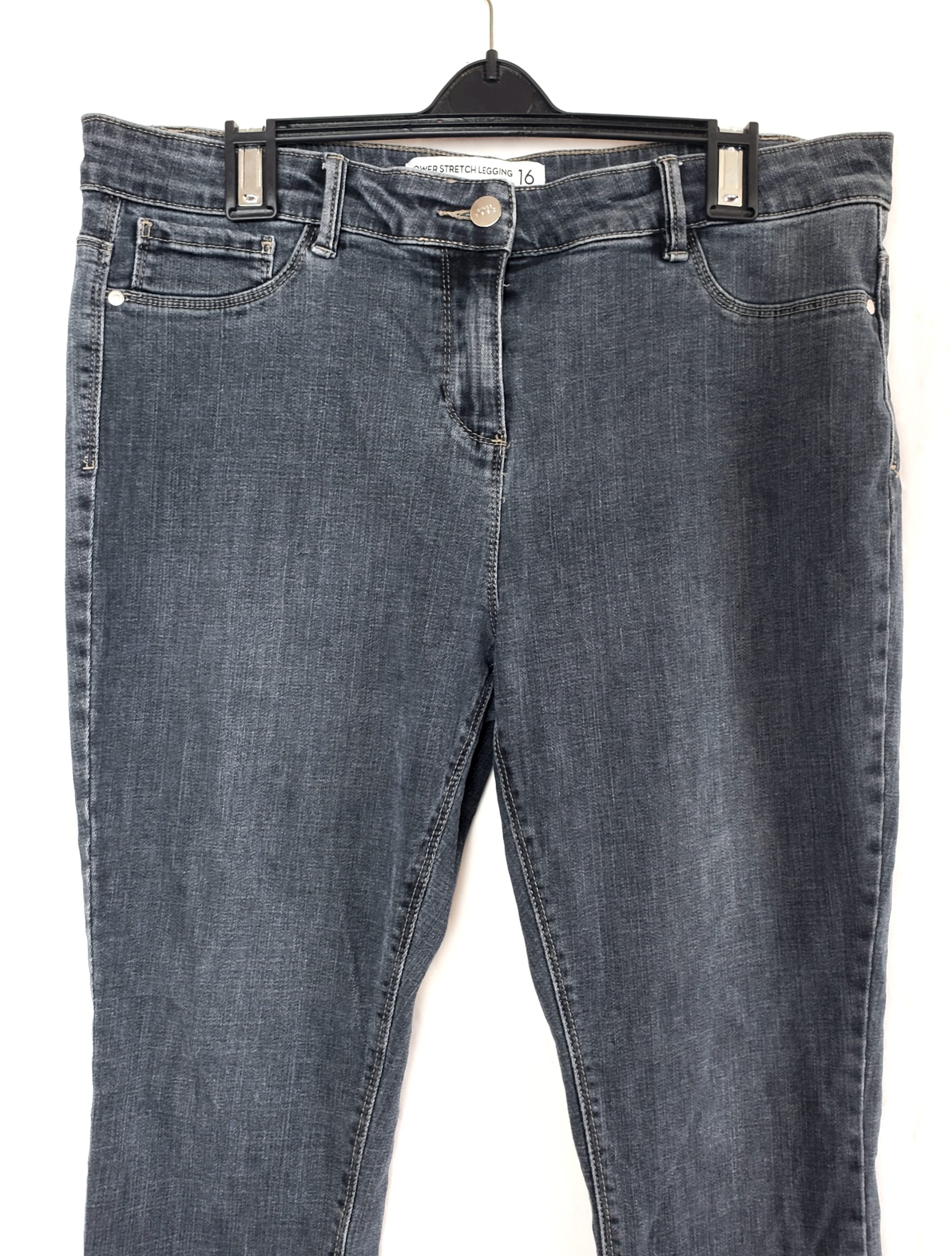 Сірі джинси-легінси Power Stretch Legging - комфорт для активного життя та повсякденного носіння 3 Сірі джинси-легінси Power Stretch Legging - комфорт для активного життя та повсякденного носіння - Зображення 3