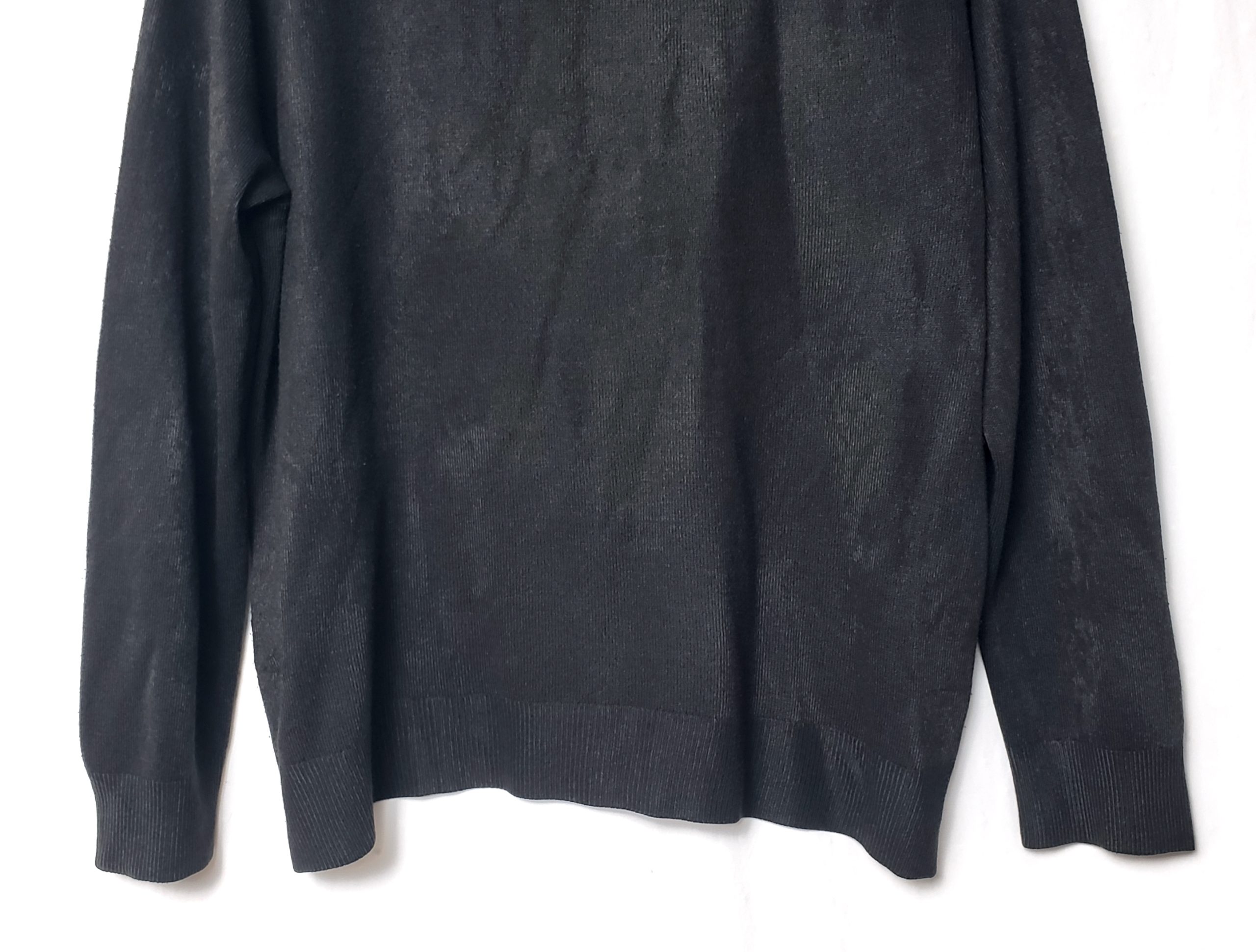 Чорний акриловий светр M&S Collection розмір 46 - вживаний одяг в ідеальному стані 3 Чорний акриловий светр M&S Collection розмір 46 - вживаний одяг в ідеальному стані - Зображення 3