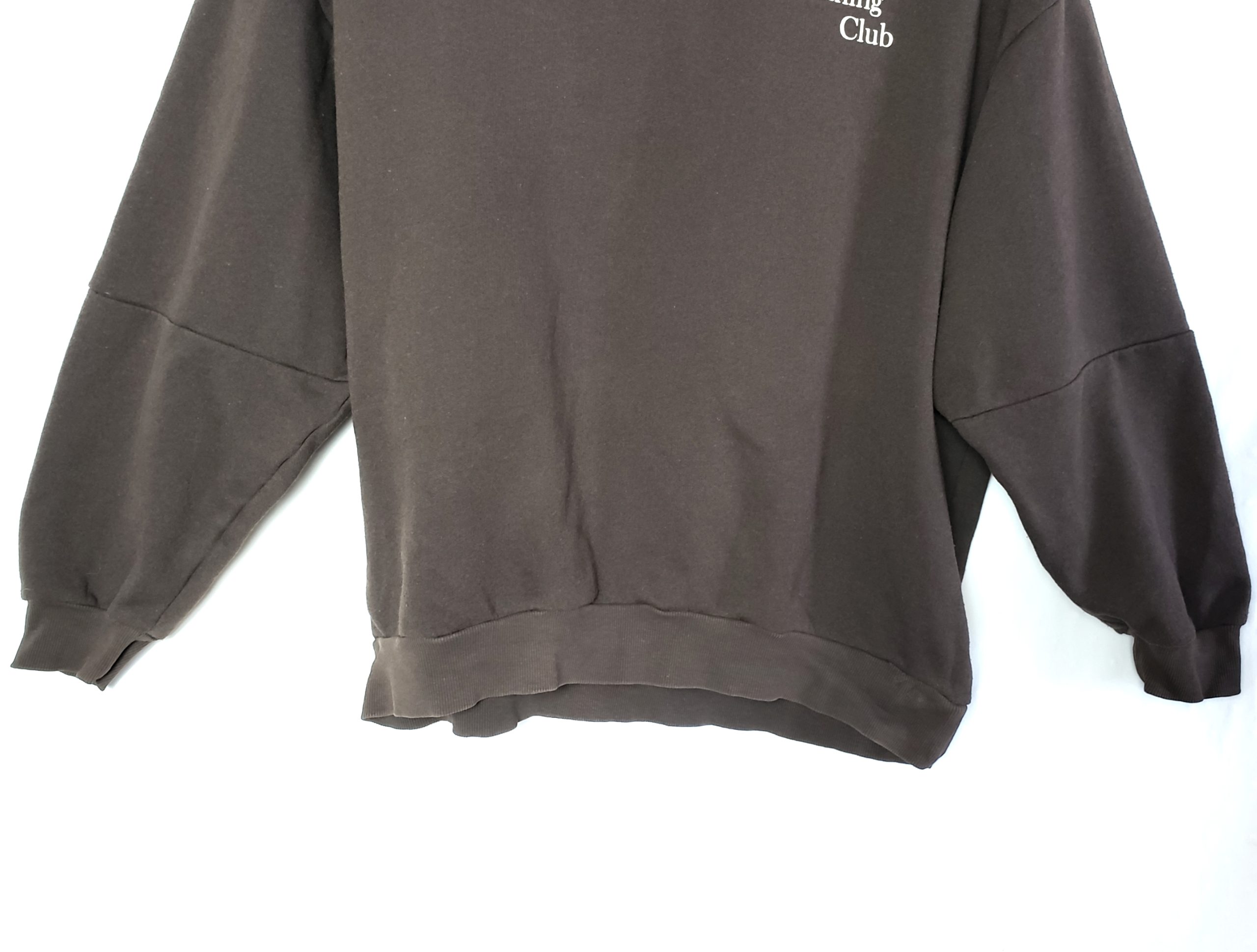 Коричневий светшот Saturday Running Club спортивний стиль для активного життя 3 Коричневий светшот Saturday Running Club спортивний стиль для активного життя - Зображення 3