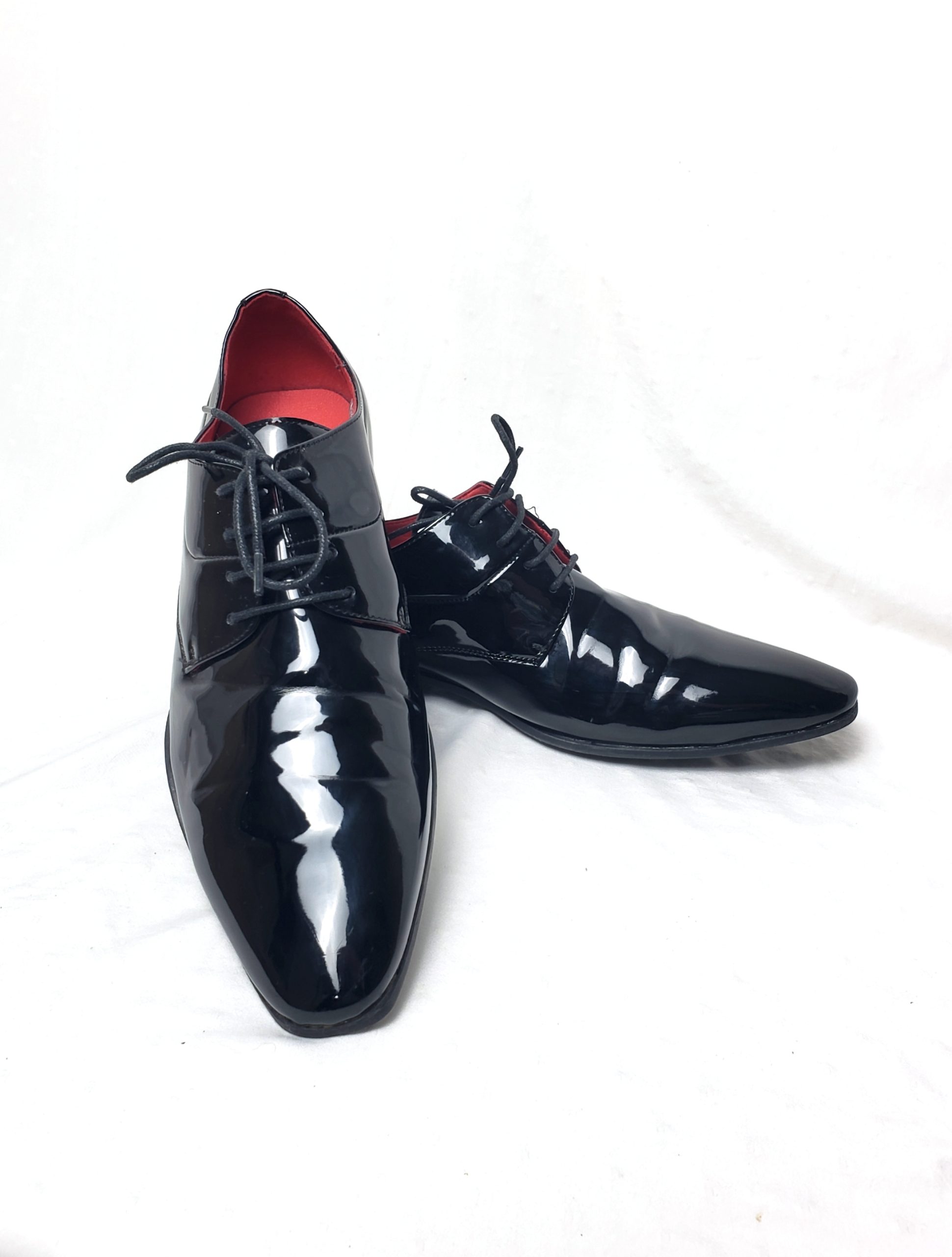Чоловічі лаковані туфлі 44 розмір - літнє взуття для офісу та особливих подій 2 Чоловічі лаковані туфлі 44 розмір - літнє взуття для офісу та особливих подій - Зображення 2