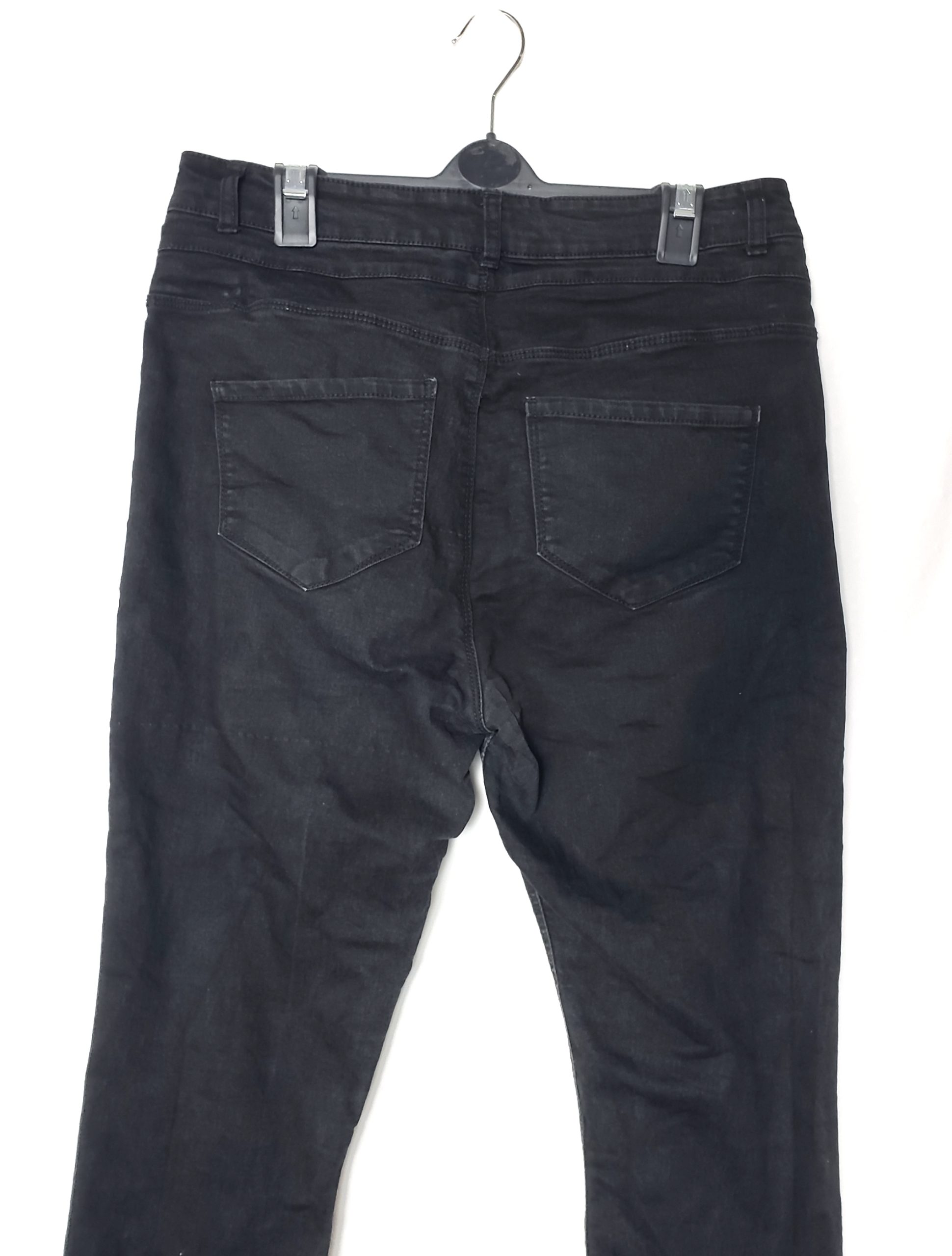 Чорні жіночі джинси PEP&CO з високою талією - вживані джинси в ідеальному стані 4 Чорні жіночі джинси PEP&CO з високою талією - вживані джинси в ідеальному стані - Зображення 4