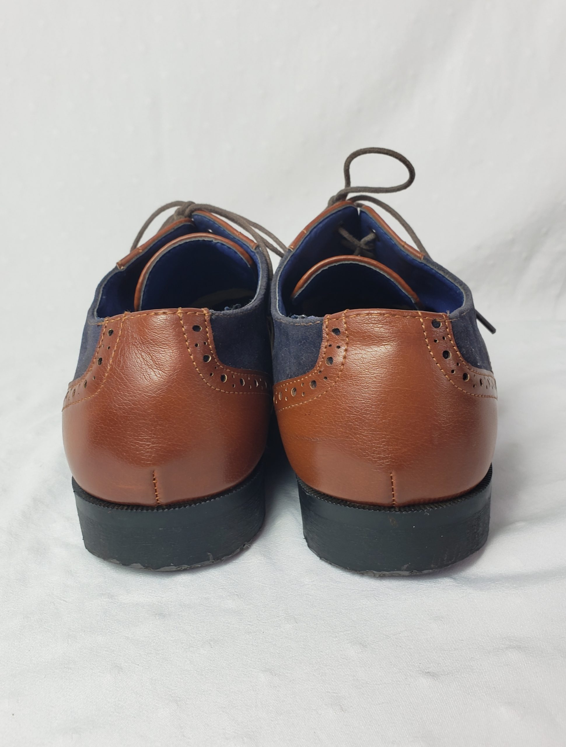 Чоловічі шкіряні туфлі Charles Southwell 40 розмір коричневі з фіолетовими вставками 7 Чоловічі шкіряні туфлі Charles Southwell 40 розмір коричневі з фіолетовими вставками - Зображення 7