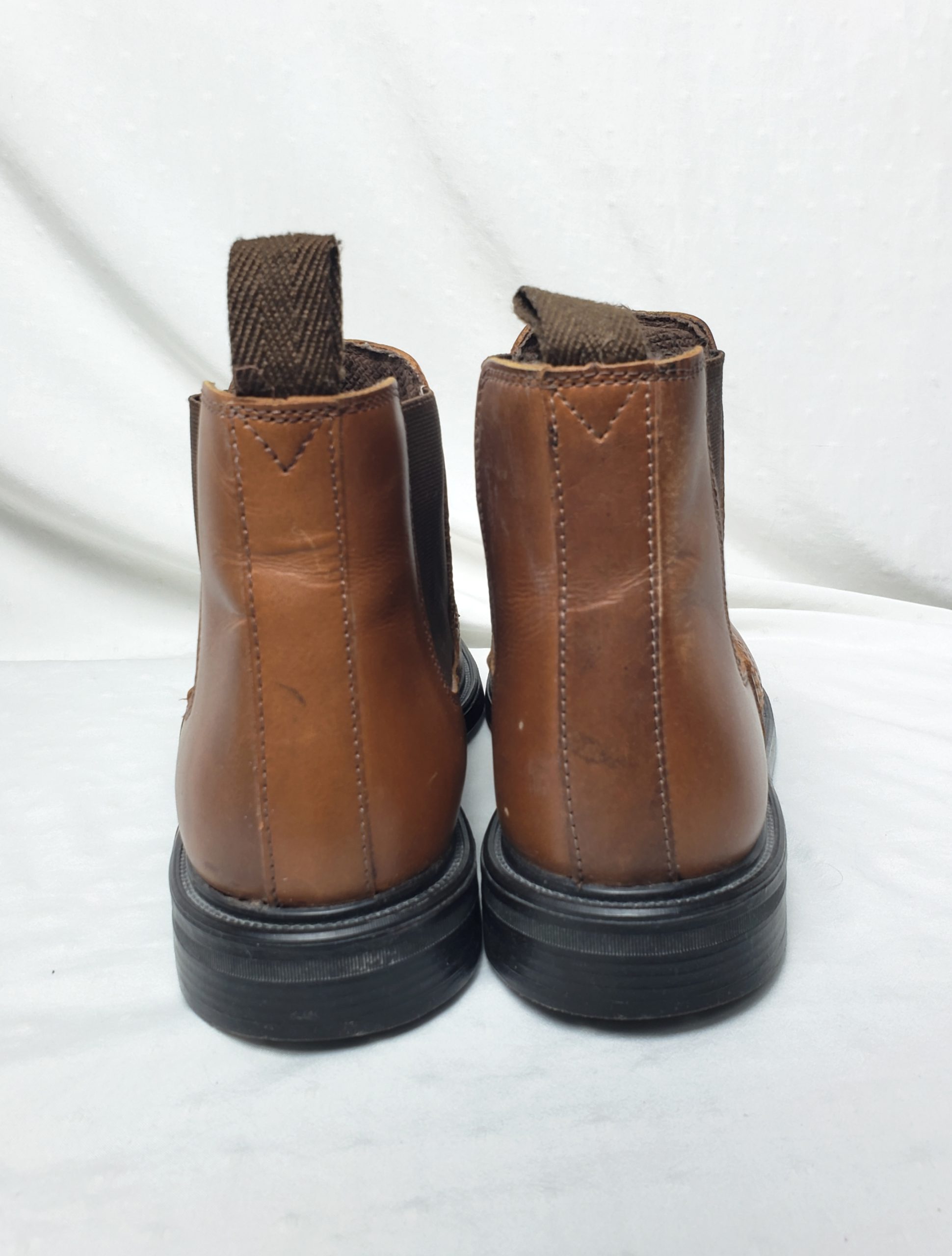 Чоловічі шкіряні черевики челсі Oaktrak коричневі розмір 44 - класичне взуття з брогуванням 3 Чоловічі шкіряні черевики челсі Oaktrak коричневі розмір 44 - класичне взуття з брогуванням - Зображення 3