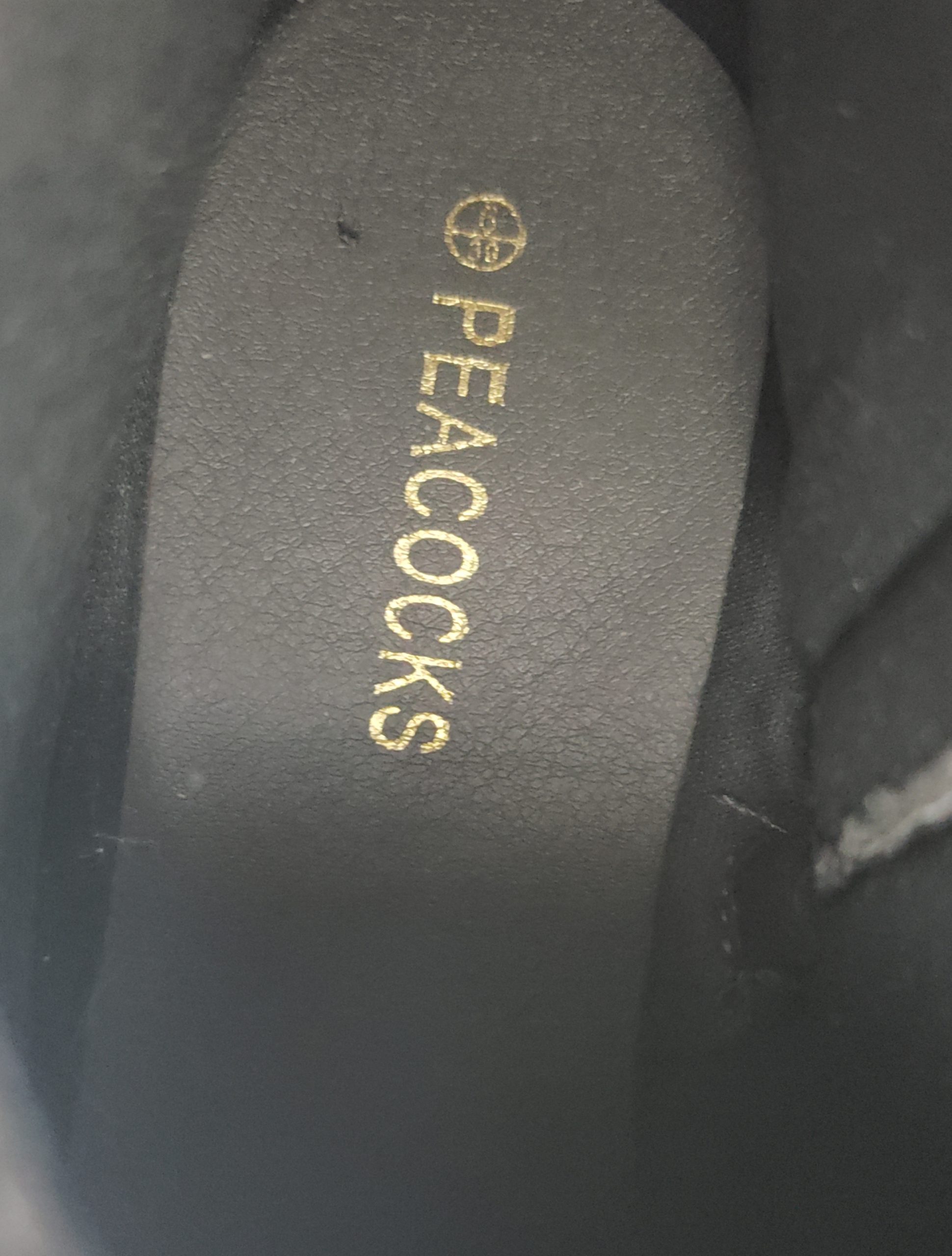 Темно-сині черевики Peacocks розмір 41-42 - весняне взуття на каблуку для офісу та прогулянок 6 Темно-сині черевики Peacocks розмір 41-42 - весняне взуття на каблуку для офісу та прогулянок - Зображення 6