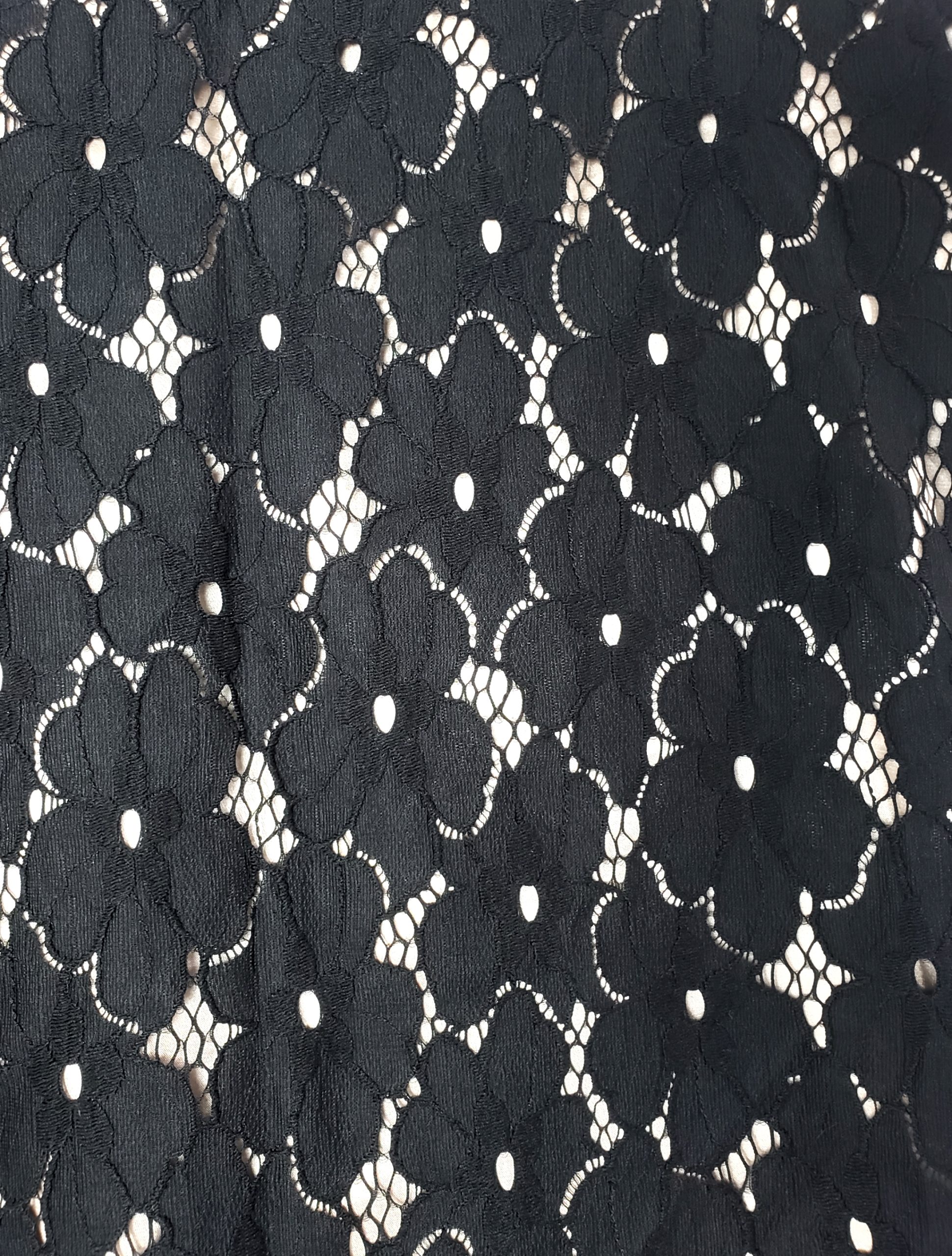 Чорна спідниця George з мереживом - елегантна жіноча спідниця міді в ідеальному стані 5 Чорна спідниця George з мереживом - елегантна жіноча спідниця міді в ідеальному стані - Зображення 5