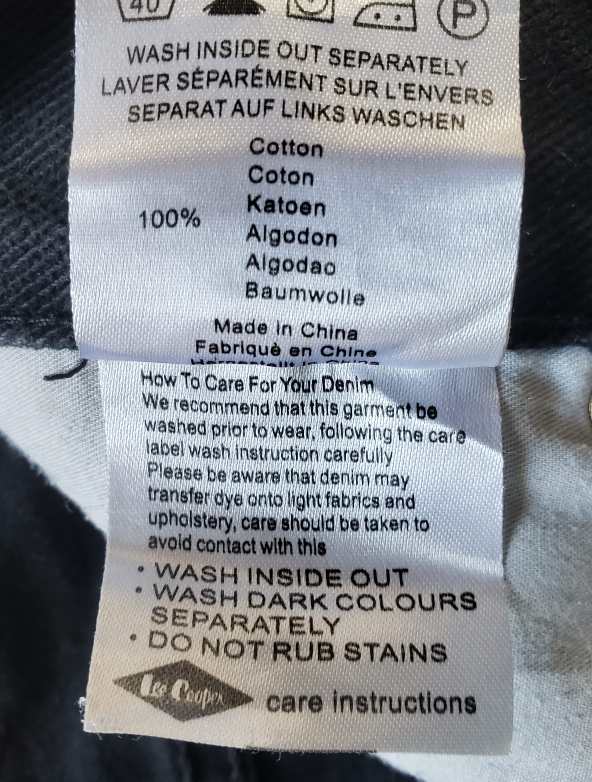 Стильні чорні джинси Lee Cooper - елегантна класика в ідеальному стані 7 Стильні чорні джинси Lee Cooper - елегантна класика в ідеальному стані - Зображення 7