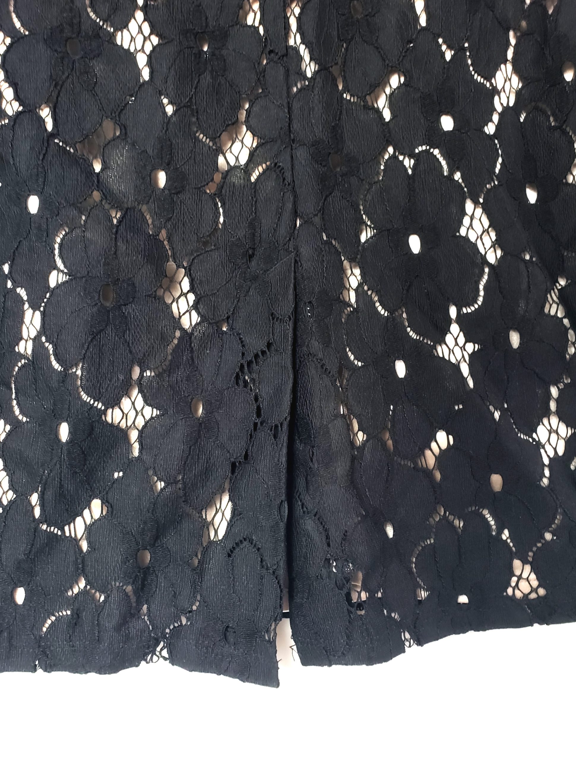 Чорна спідниця George з мереживом - елегантна жіноча спідниця міді в ідеальному стані 6 Чорна спідниця George з мереживом - елегантна жіноча спідниця міді в ідеальному стані - Зображення 6