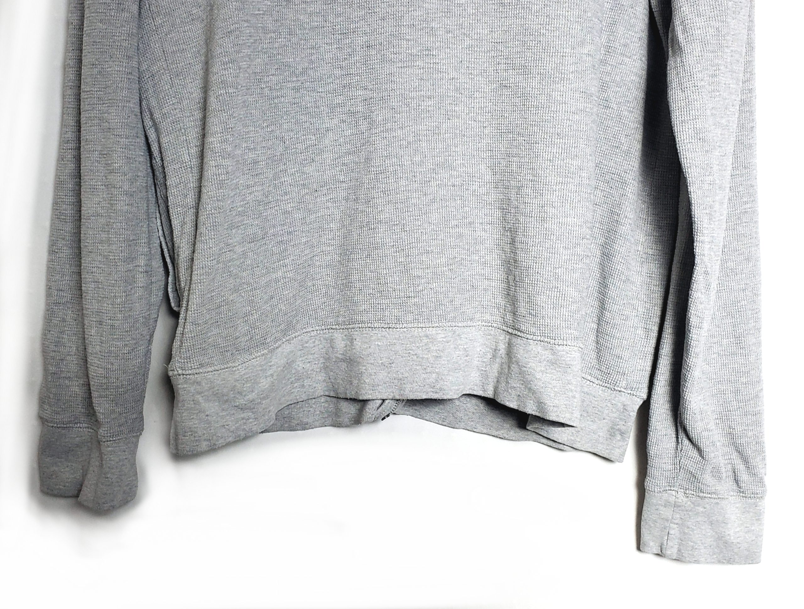 Сіра бавовняна кофта унісекс Next на блискавці - вживаний одяг в ідеальному стані 9 Сіра бавовняна кофта унісекс Next на блискавці - вживаний одяг в ідеальному стані - Зображення 9