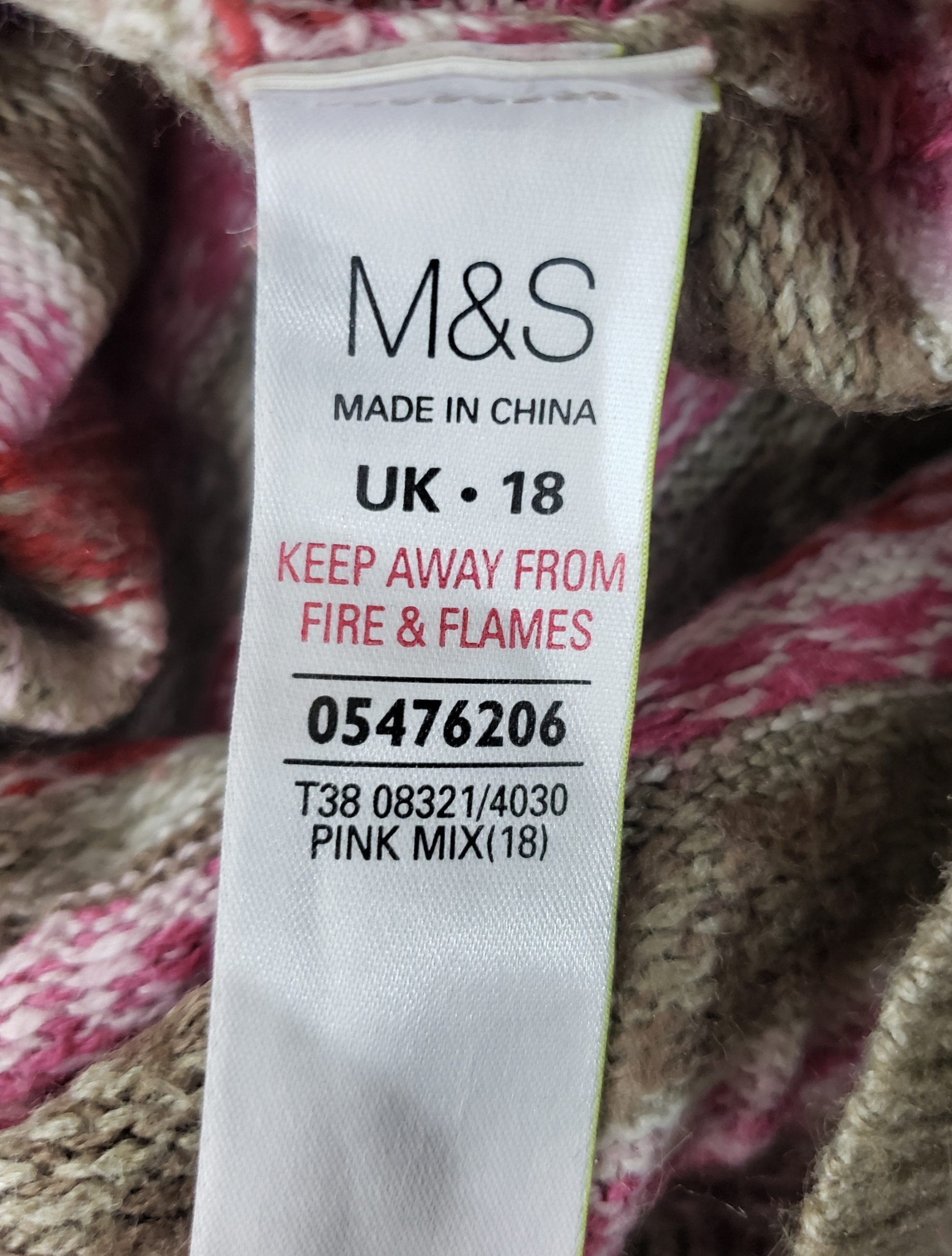 Жіночий светр M&S з етнічним принтом - в'язаний светр з ангорою та віскозою 8 Жіночий светр M&S з етнічним принтом - в'язаний светр з ангорою та віскозою - Зображення 8