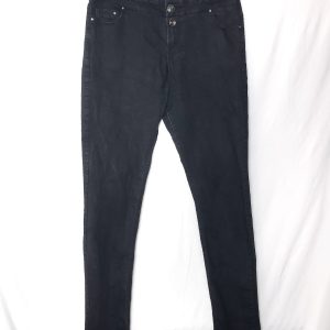 Чорні жіночі джинси PEP&CO з високою талією - вживані джинси в ідеальному стані