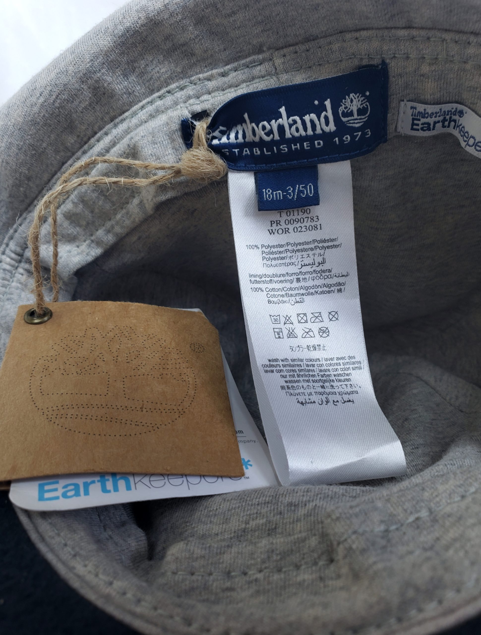 Дитяча кепка Timberland синя для малюків 1-1.5 року - стильний головний убір на кожен день 3 Дитяча кепка Timberland синя для малюків 1-1.5 року - стильний головний убір на кожен день - Зображення 3