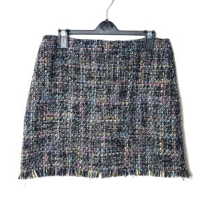 Твідова спідниця Primark розмір 40 багатокольорова жіноча міні спідниця з бахромою