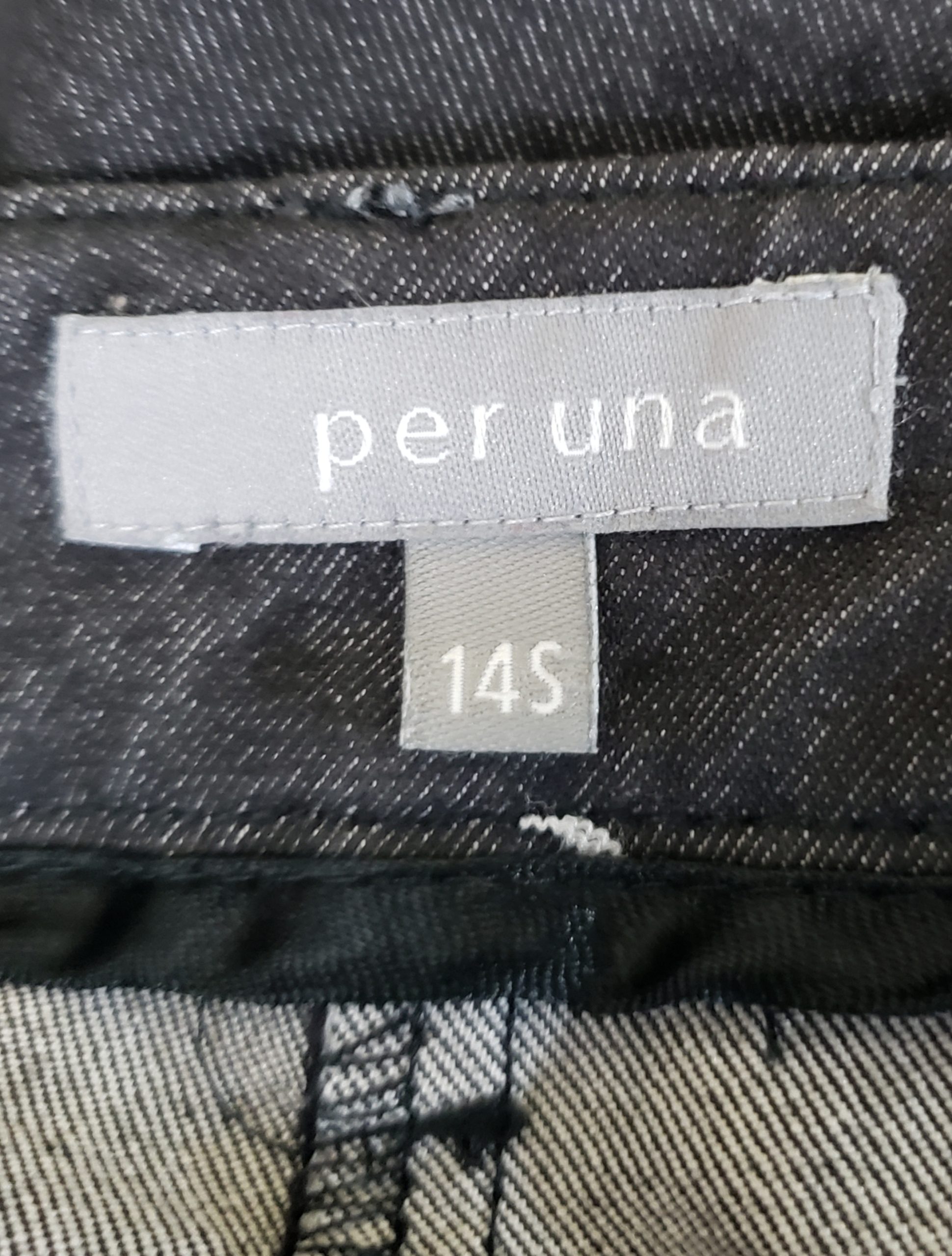 Сірі жіночі брюки Per Una розмір 14S - класичні штани з бавовни 8 Сірі жіночі брюки Per Una розмір 14S - класичні штани з бавовни - Зображення 8