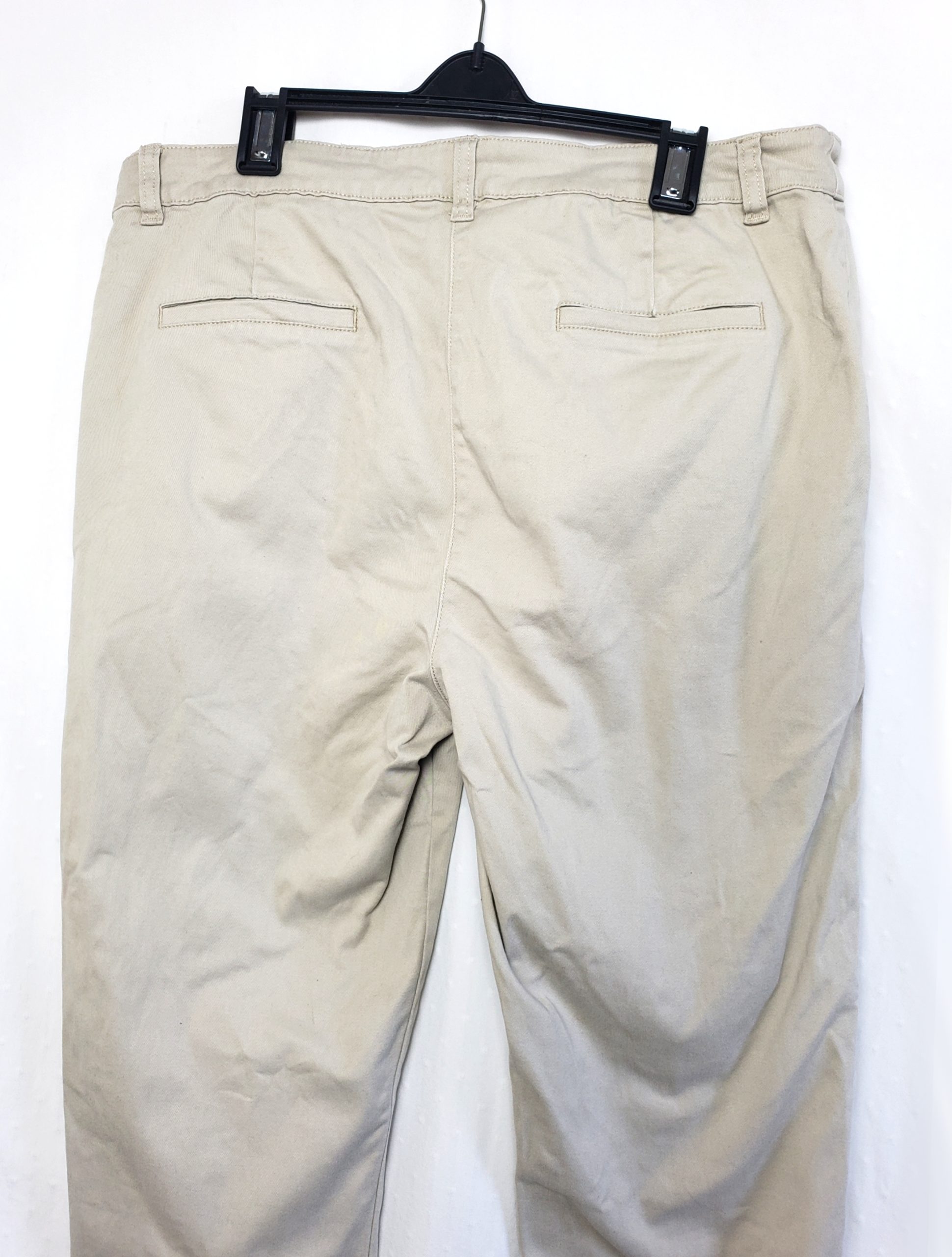 Бежеві чоловічі брюки Peacocks з бавовни - класичні штани casual стиль 4 Бежеві чоловічі брюки Peacocks з бавовни - класичні штани casual стиль - Зображення 4