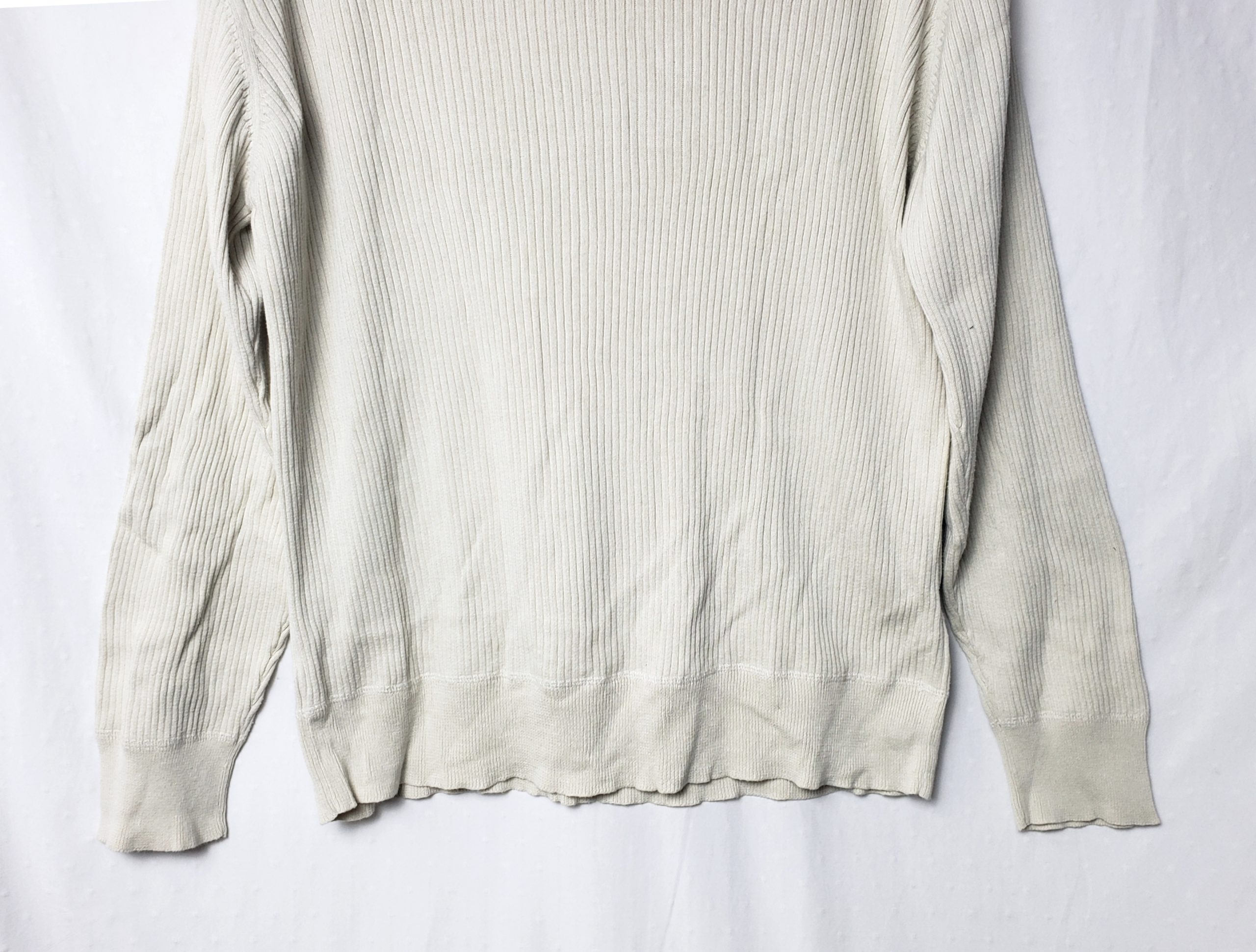 Бежевий бавовняний светр GAP XL - ідеальний для осіннього casual стилю та повсякденного носіння 4 Бежевий бавовняний светр GAP XL - ідеальний для осіннього casual стилю та повсякденного носіння - Зображення 4