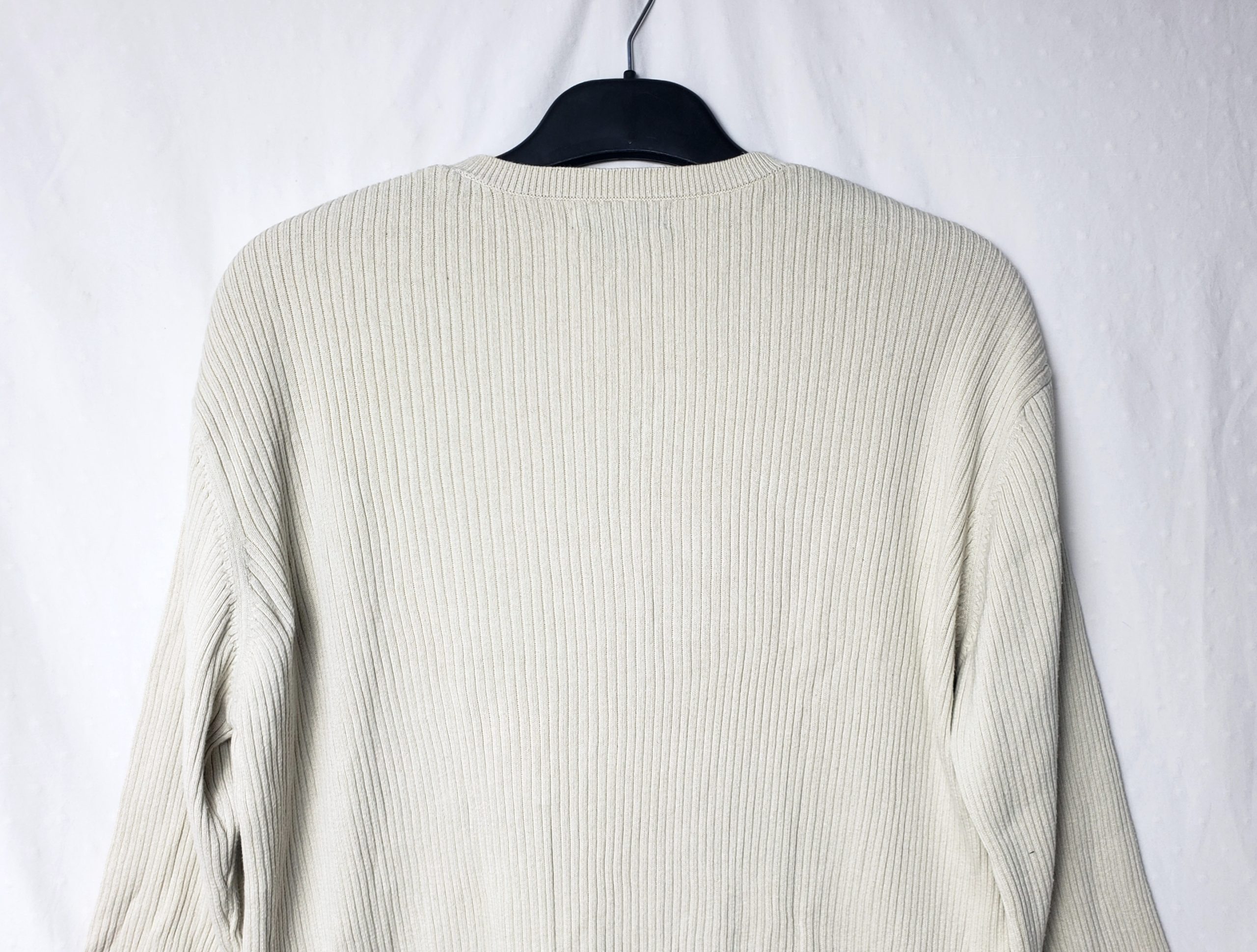 Бежевий бавовняний светр GAP XL - ідеальний для осіннього casual стилю та повсякденного носіння 3 Бежевий бавовняний светр GAP XL - ідеальний для осіннього casual стилю та повсякденного носіння - Зображення 3