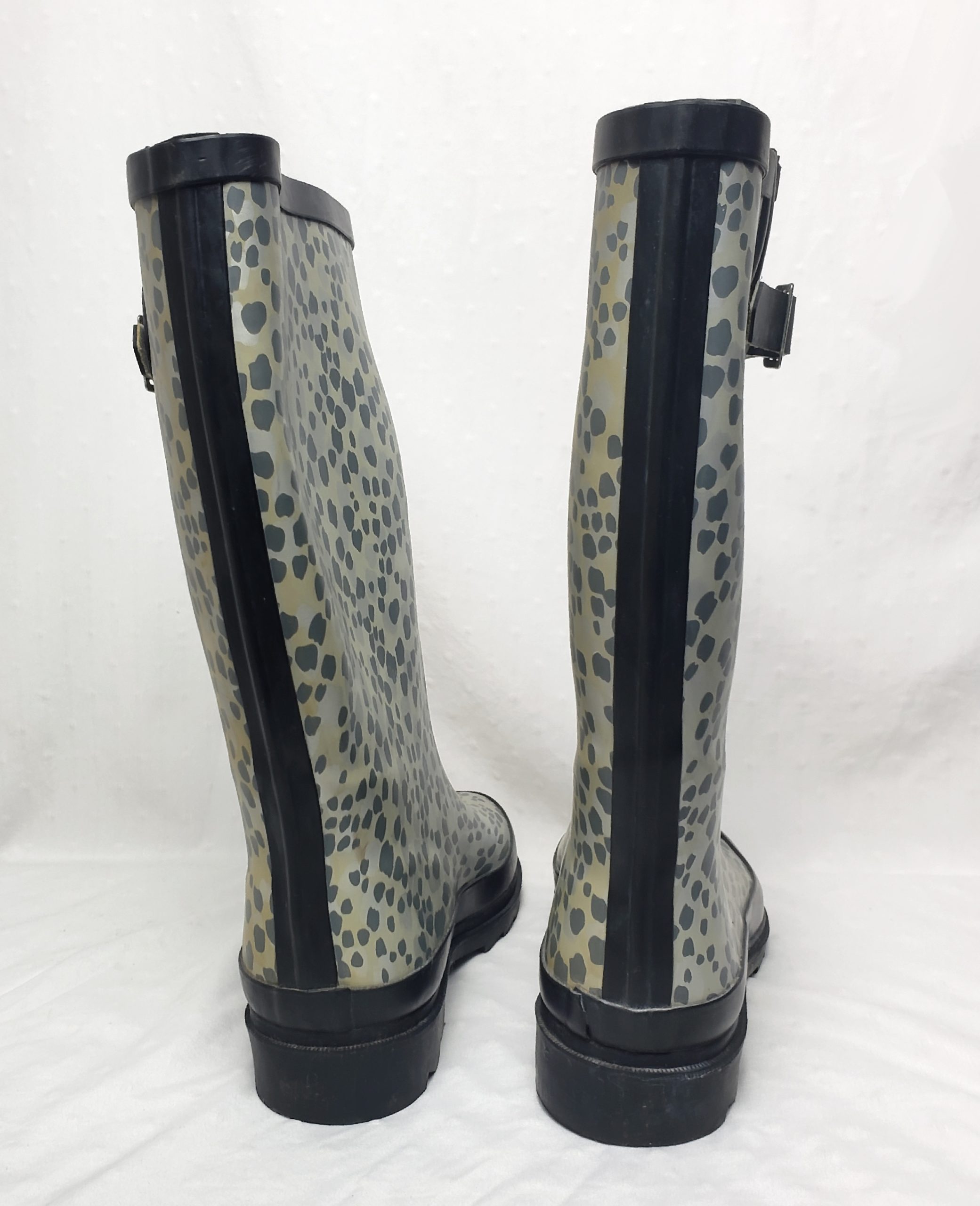 Гумові чоботи жіночі George розмір 37/38 - стильні гумаки з принтом для весни, літа, осені 3 Гумові чоботи жіночі George розмір 37/38 - стильні гумаки з принтом для весни, літа, осені - Зображення 3