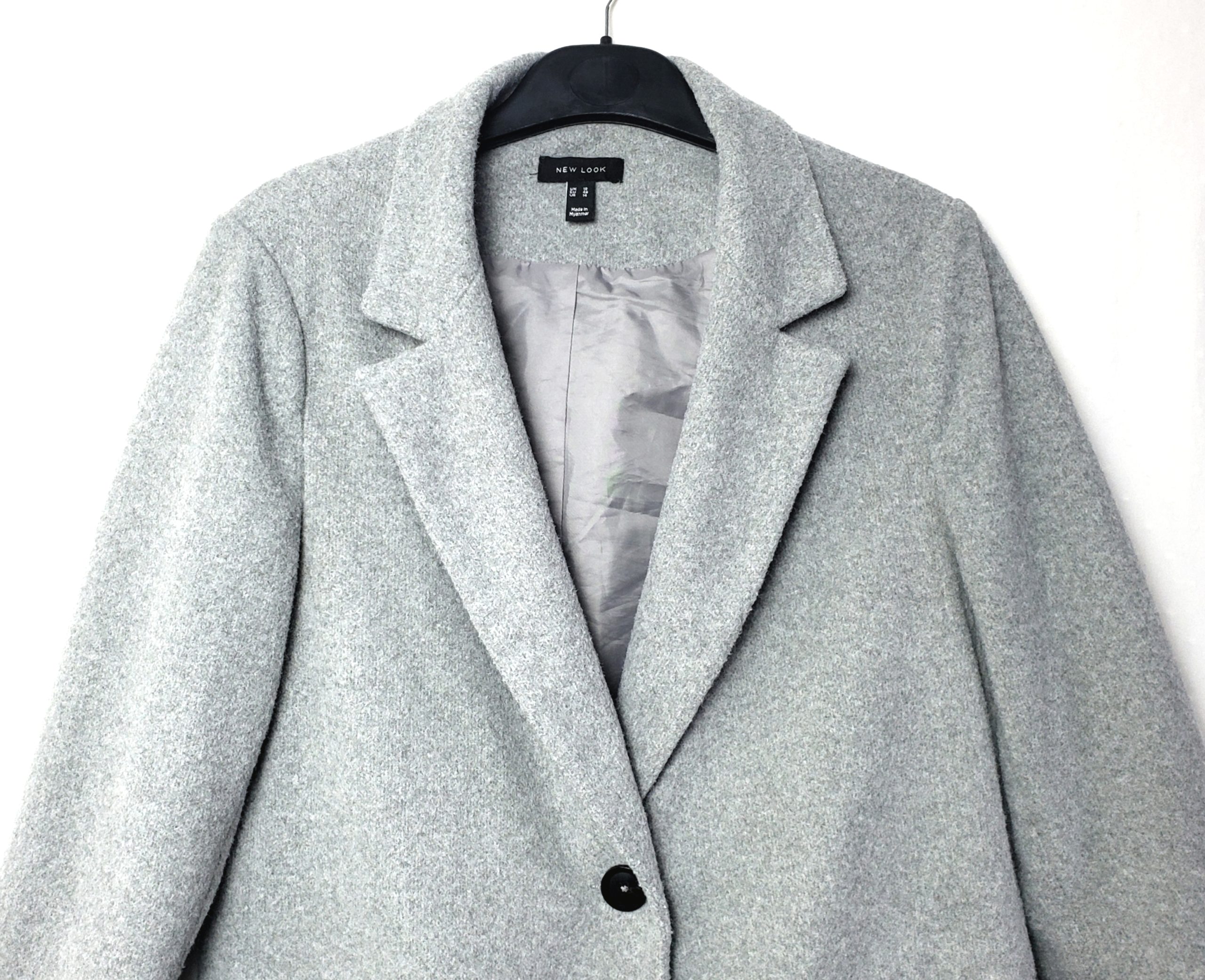 Сіре жіноче пальто New Look - класичне пальто в ідеальному стані 5 Сіре жіноче пальто New Look - класичне пальто в ідеальному стані - Зображення 5