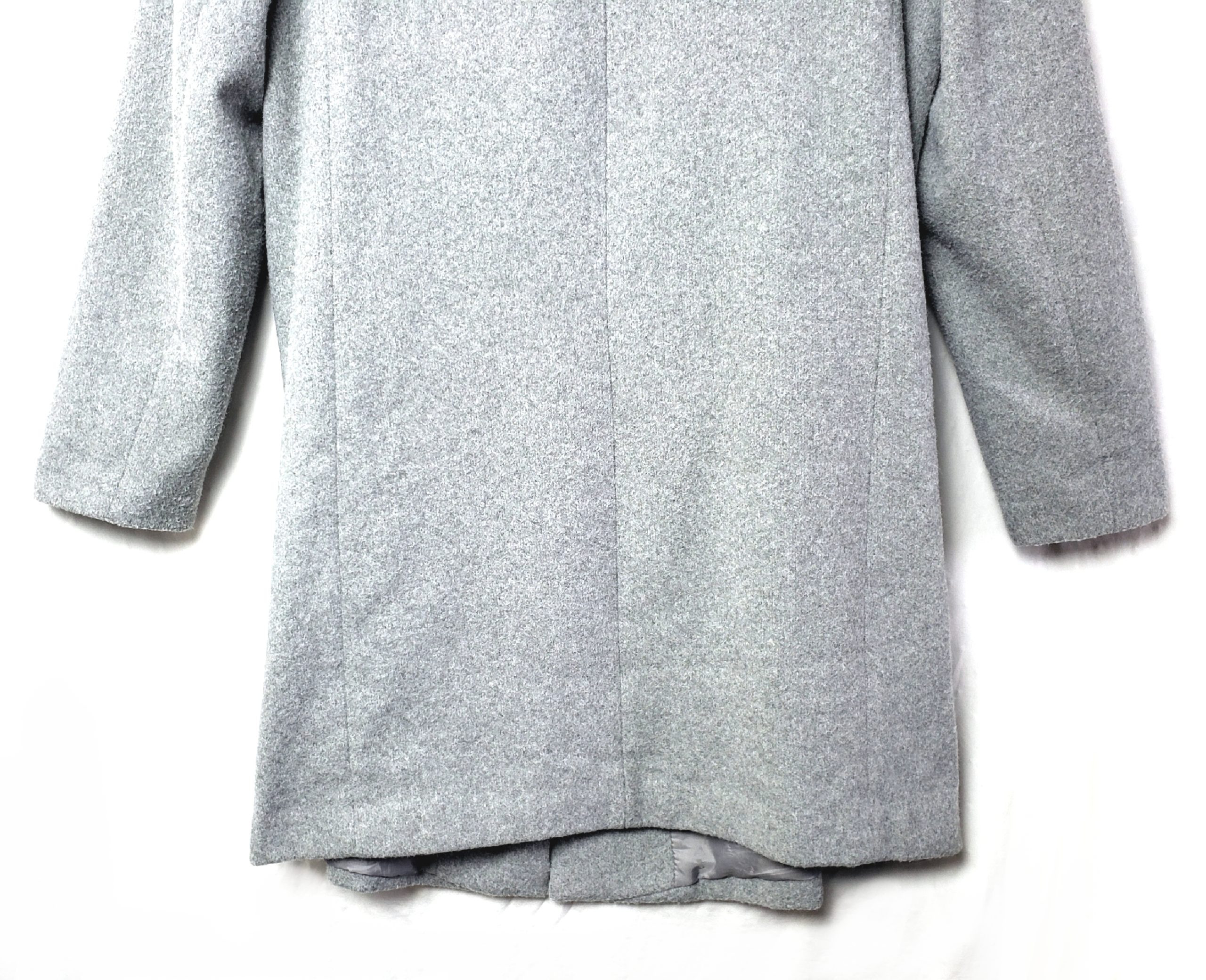 Сіре жіноче пальто New Look - класичне пальто в ідеальному стані 4 Сіре жіноче пальто New Look - класичне пальто в ідеальному стані - Зображення 4