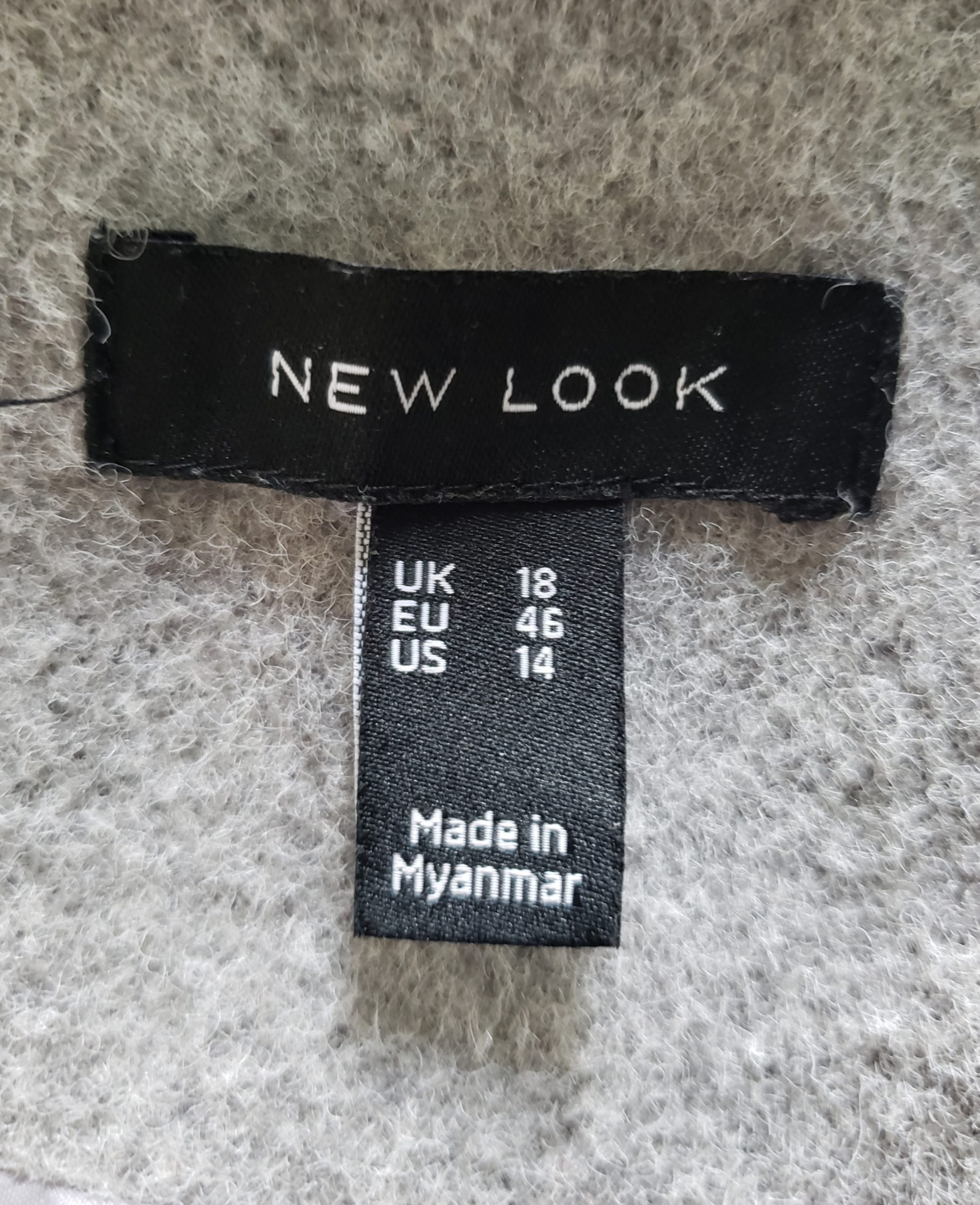 Сіре жіноче пальто New Look - класичне пальто в ідеальному стані 9 Сіре жіноче пальто New Look - класичне пальто в ідеальному стані - Зображення 9