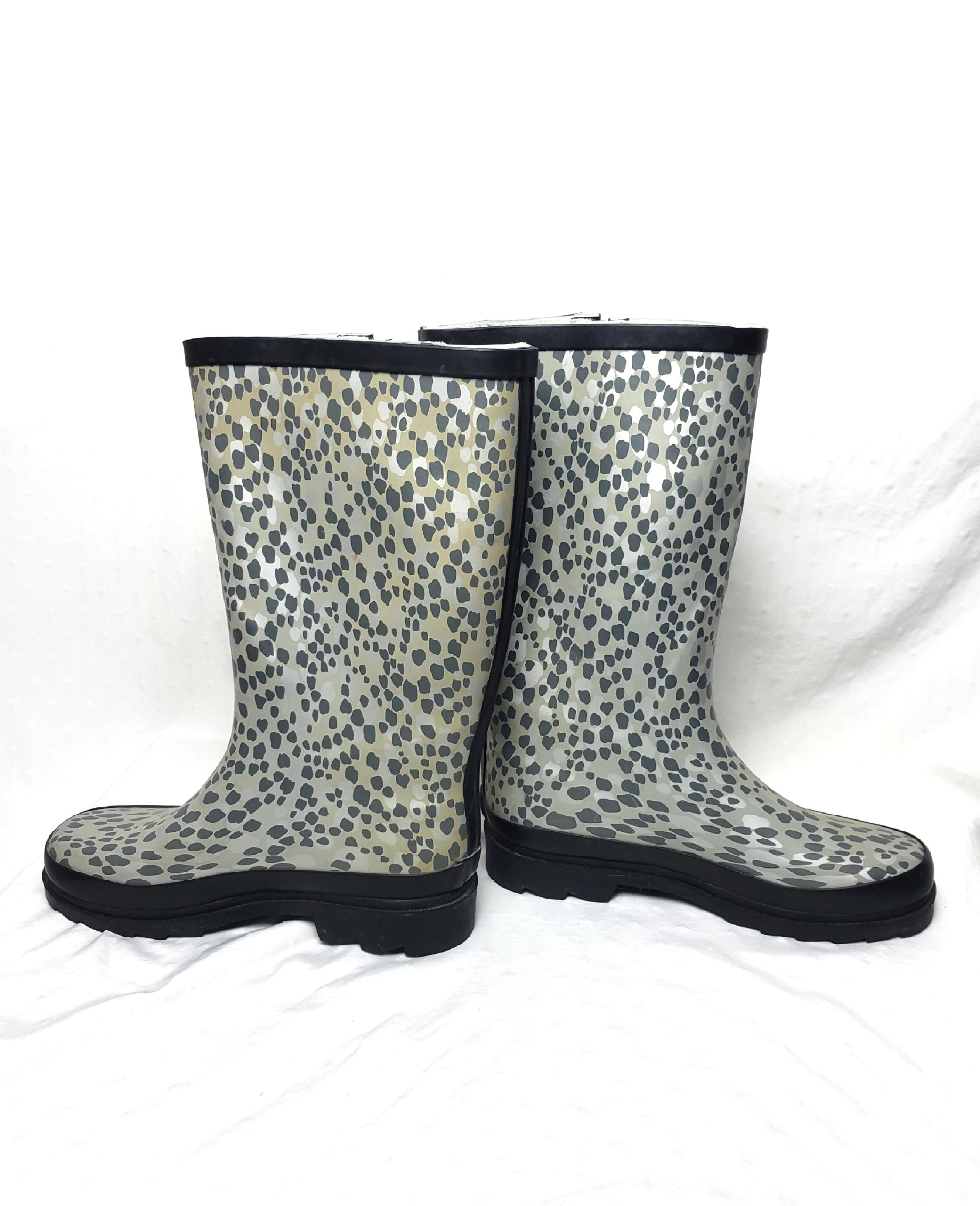 Гумові чоботи жіночі George розмір 37/38 - стильні гумаки з принтом для весни, літа, осені 4 Гумові чоботи жіночі George розмір 37/38 - стильні гумаки з принтом для весни, літа, осені - Зображення 4