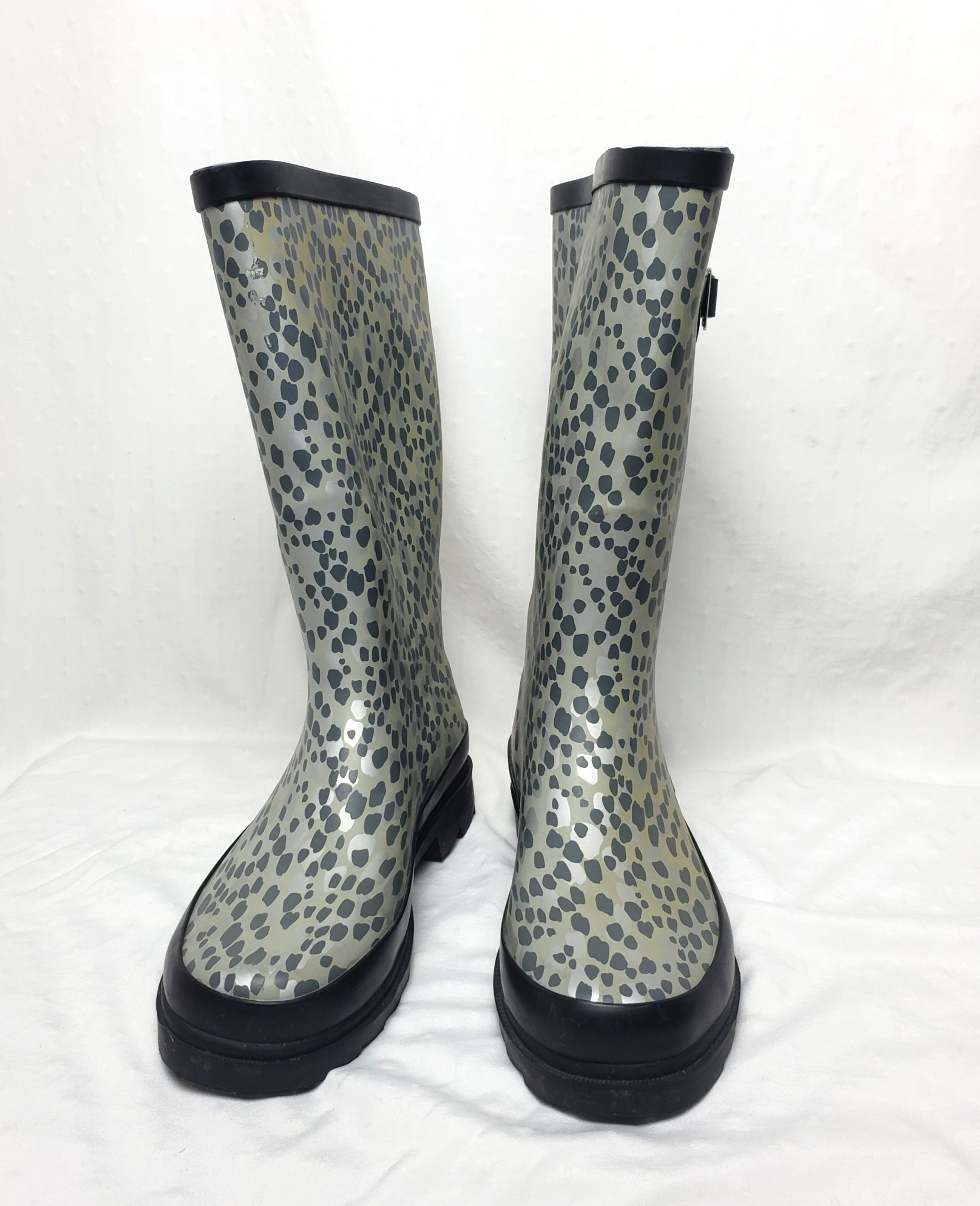 Гумові чоботи жіночі George розмір 37/38 - стильні гумаки з принтом для весни, літа, осені 2 Гумові чоботи жіночі George розмір 37/38 - стильні гумаки з принтом для весни, літа, осені - Зображення 2