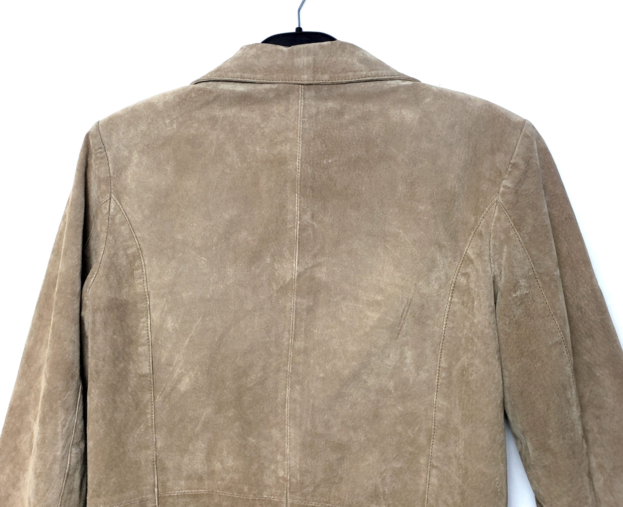 Коричневий шкіряний піджак TU - класичний жіночий блейзер з натуральної шкіри 5 Коричневий шкіряний піджак TU - класичний жіночий блейзер з натуральної шкіри - Зображення 5