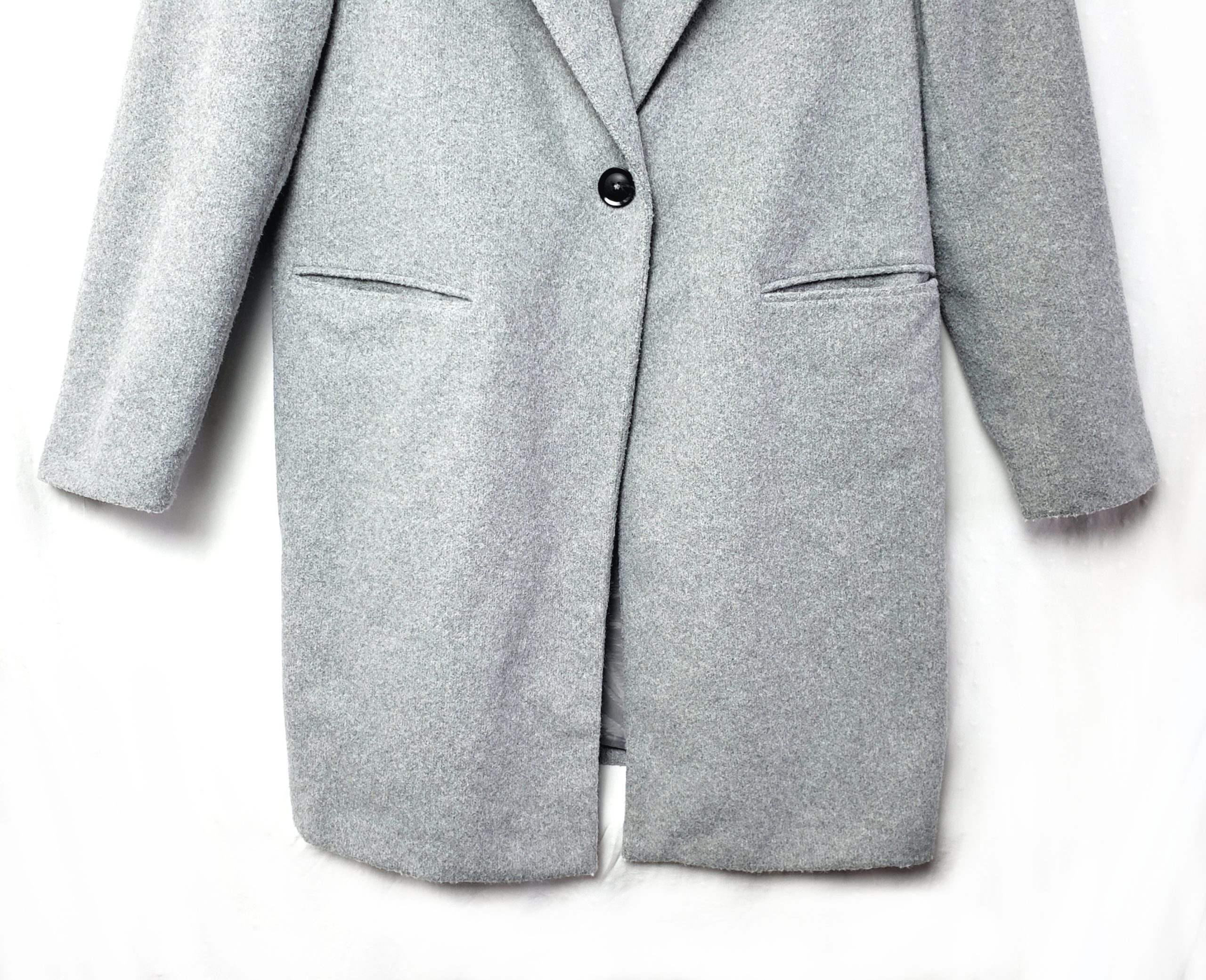 Сіре жіноче пальто New Look - класичне пальто в ідеальному стані 7 Сіре жіноче пальто New Look - класичне пальто в ідеальному стані - Зображення 7