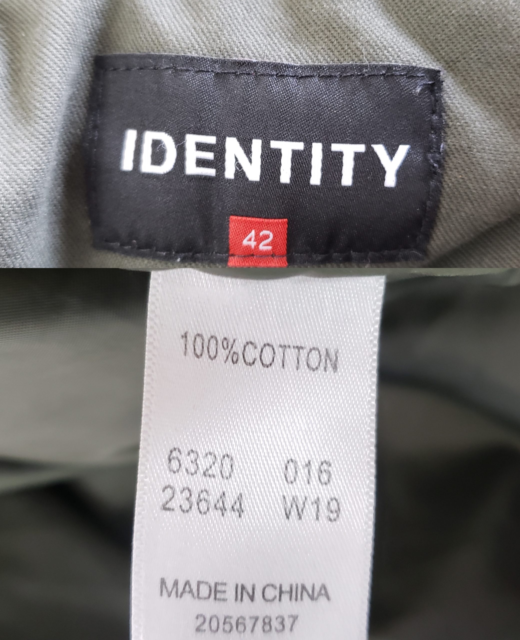 Жіноча куртка хакі з капюшоном Identity - бавовняна парка вживана розмір 42 9 Жіноча куртка хакі з капюшоном Identity - бавовняна парка вживана розмір 42 - Зображення 9