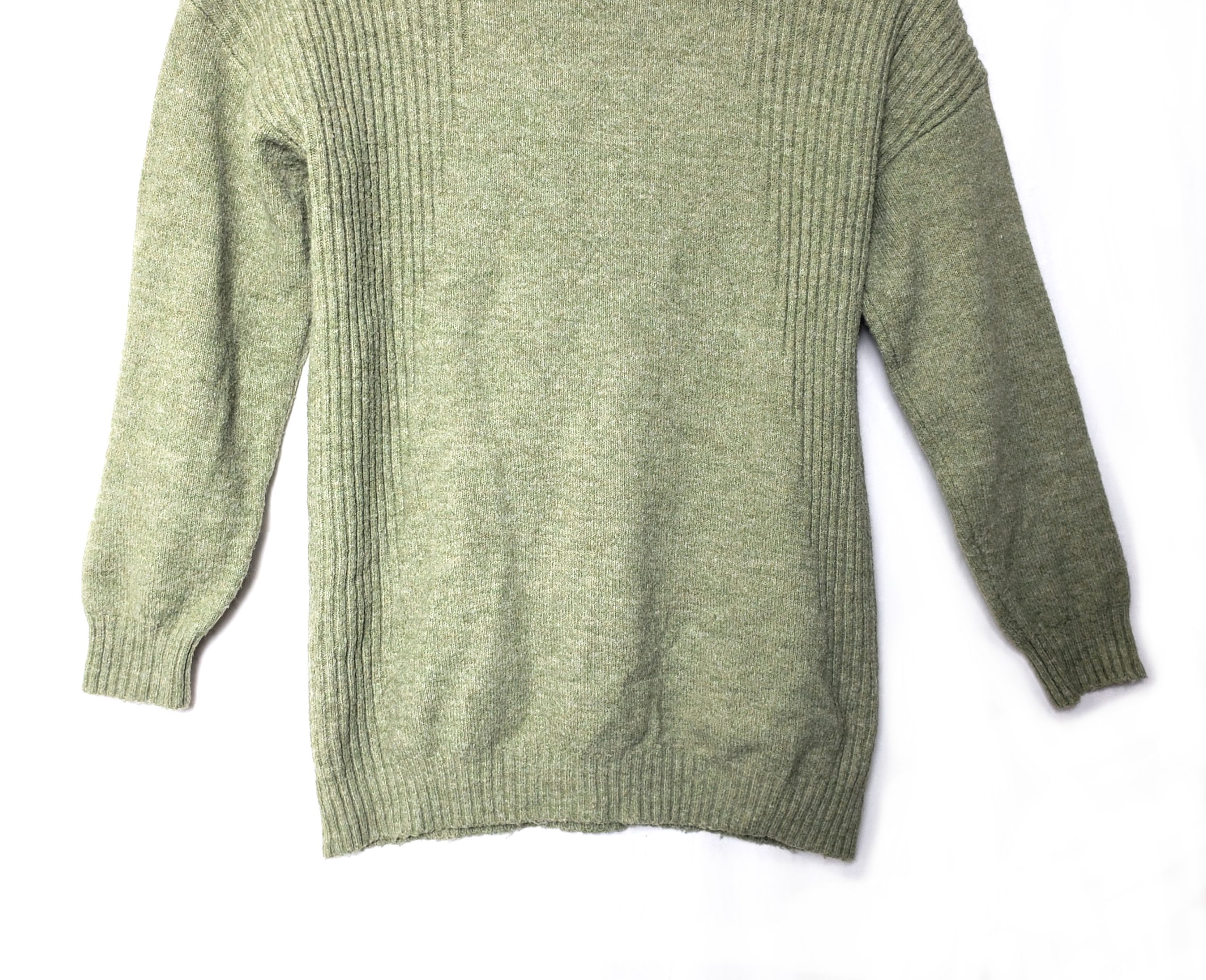 Стильний зелений светр з високим коміром - елегантний трендовий в'язаний топ у ідеальному стані 5 Стильний зелений светр з високим коміром - елегантний трендовий в'язаний топ у ідеальному стані - Зображення 5