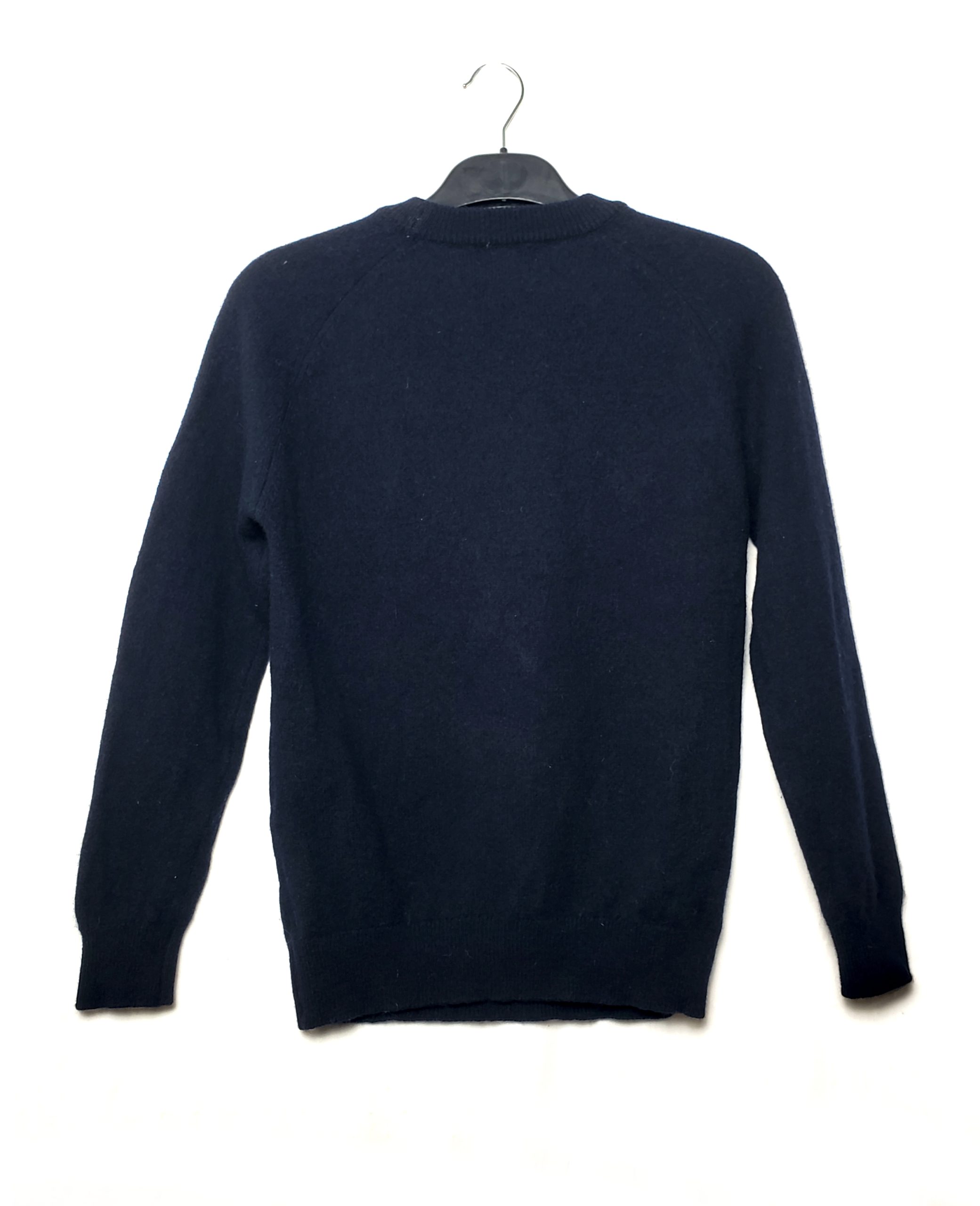 Чоловічий шерстяний светр Lincoln темно-синій - класичний стиль для офісу та повсякдення 2 Чоловічий шерстяний светр Lincoln темно-синій - класичний стиль для офісу та повсякдення - Зображення 2