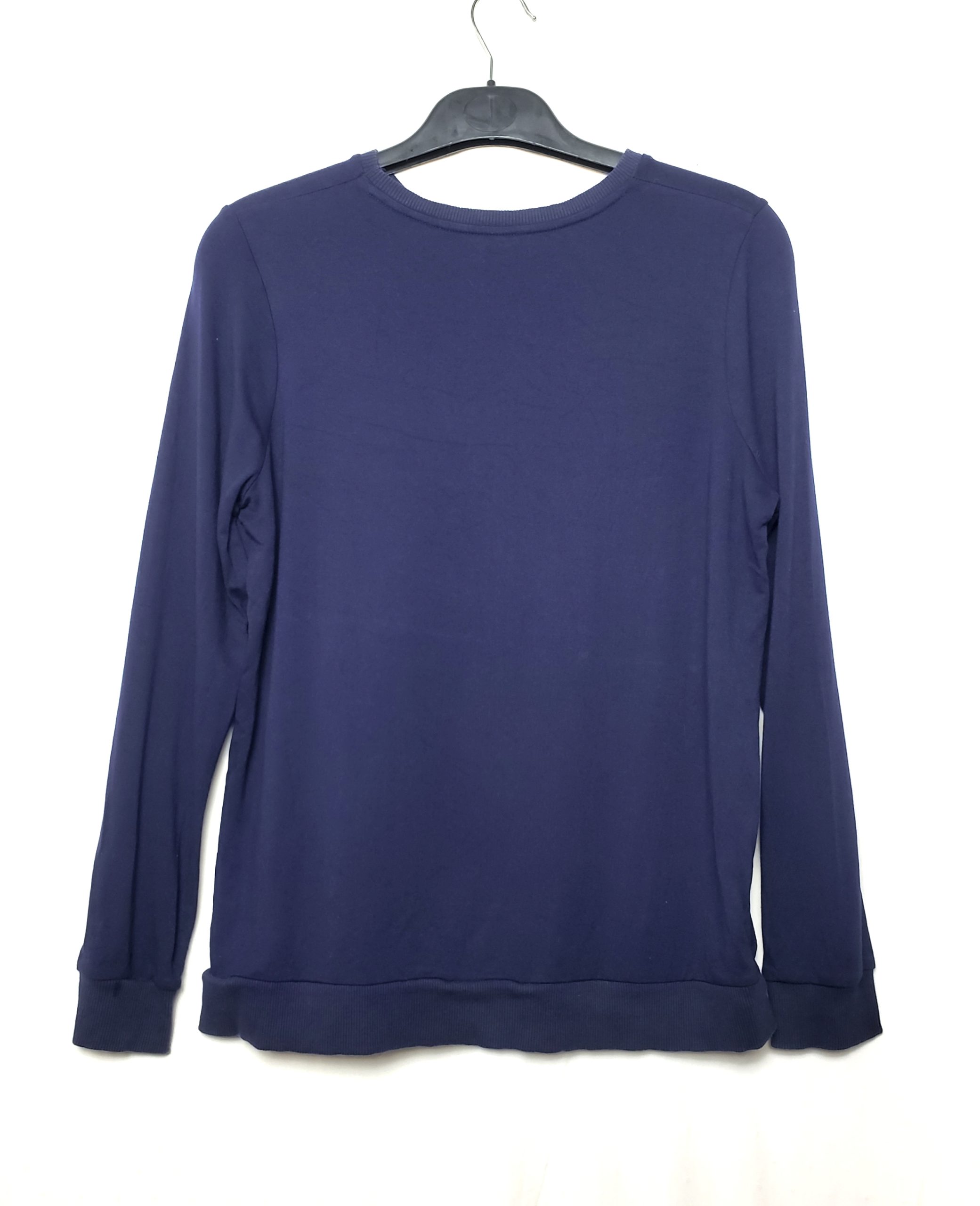 Темно-синій лонгслів з принтом Bring Me Sunshine - повсякденний одяг для активного життя 2 Темно-синій лонгслів з принтом Bring Me Sunshine - повсякденний одяг для активного життя - Зображення 2