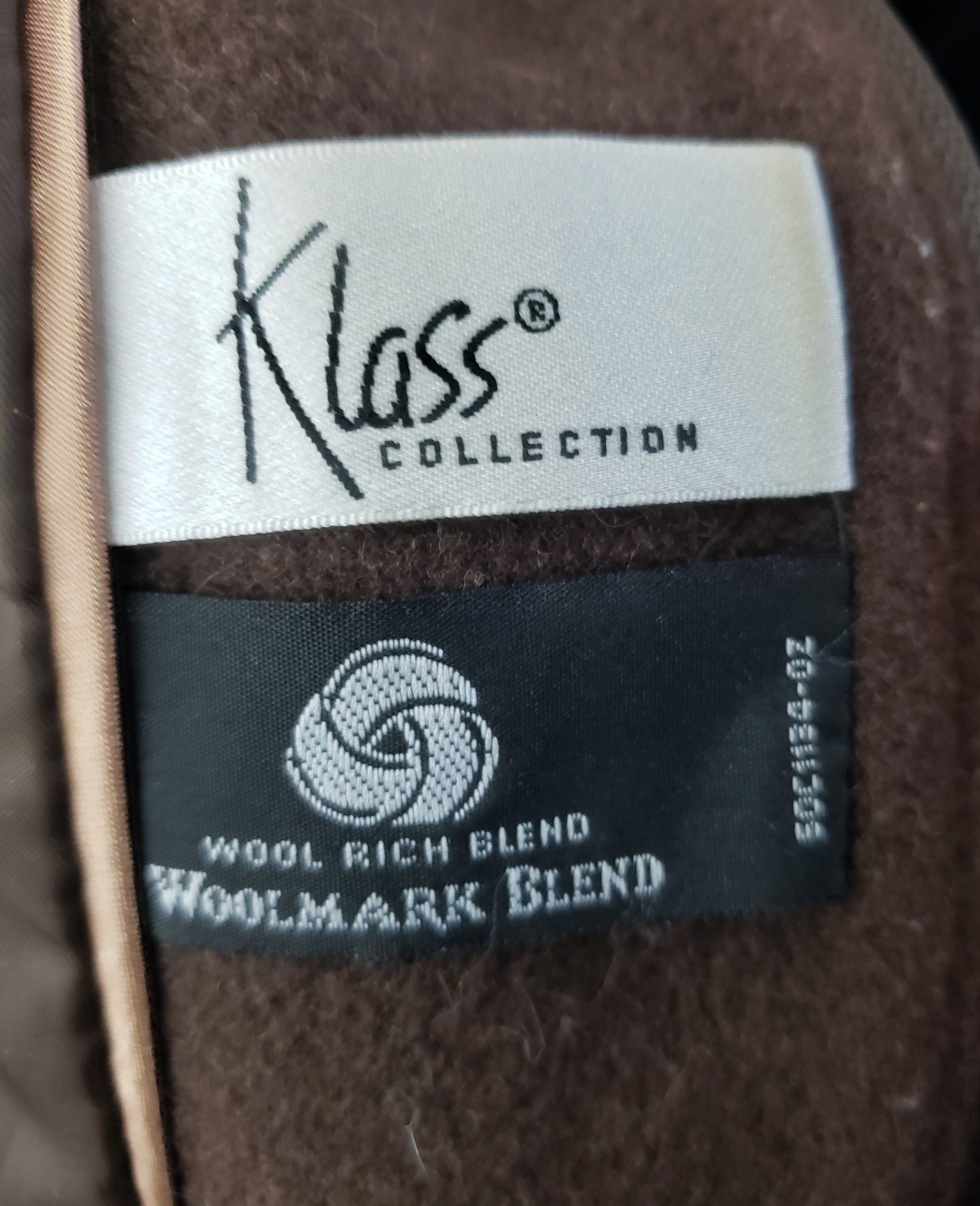 Коричнева куртка Klass Collection з шерсті - класична жіноча куртка розмір 42 5 Коричнева куртка Klass Collection з шерсті - класична жіноча куртка розмір 42 - Зображення 5