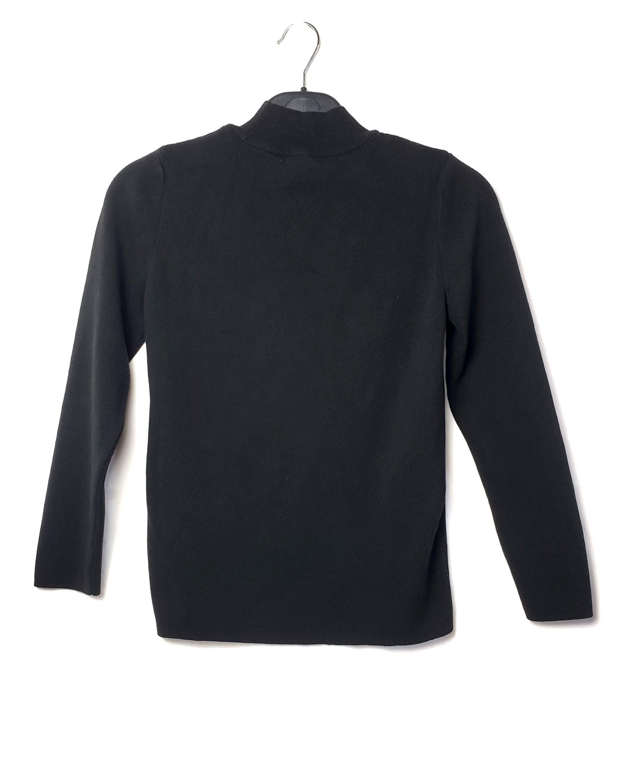 Чорна жіноча кофта ET VOUS з вирізом - елегантний светр з довгим рукавом розмір 12 4 Чорна жіноча кофта ET VOUS з вирізом - елегантний светр з довгим рукавом розмір 12 - Зображення 4