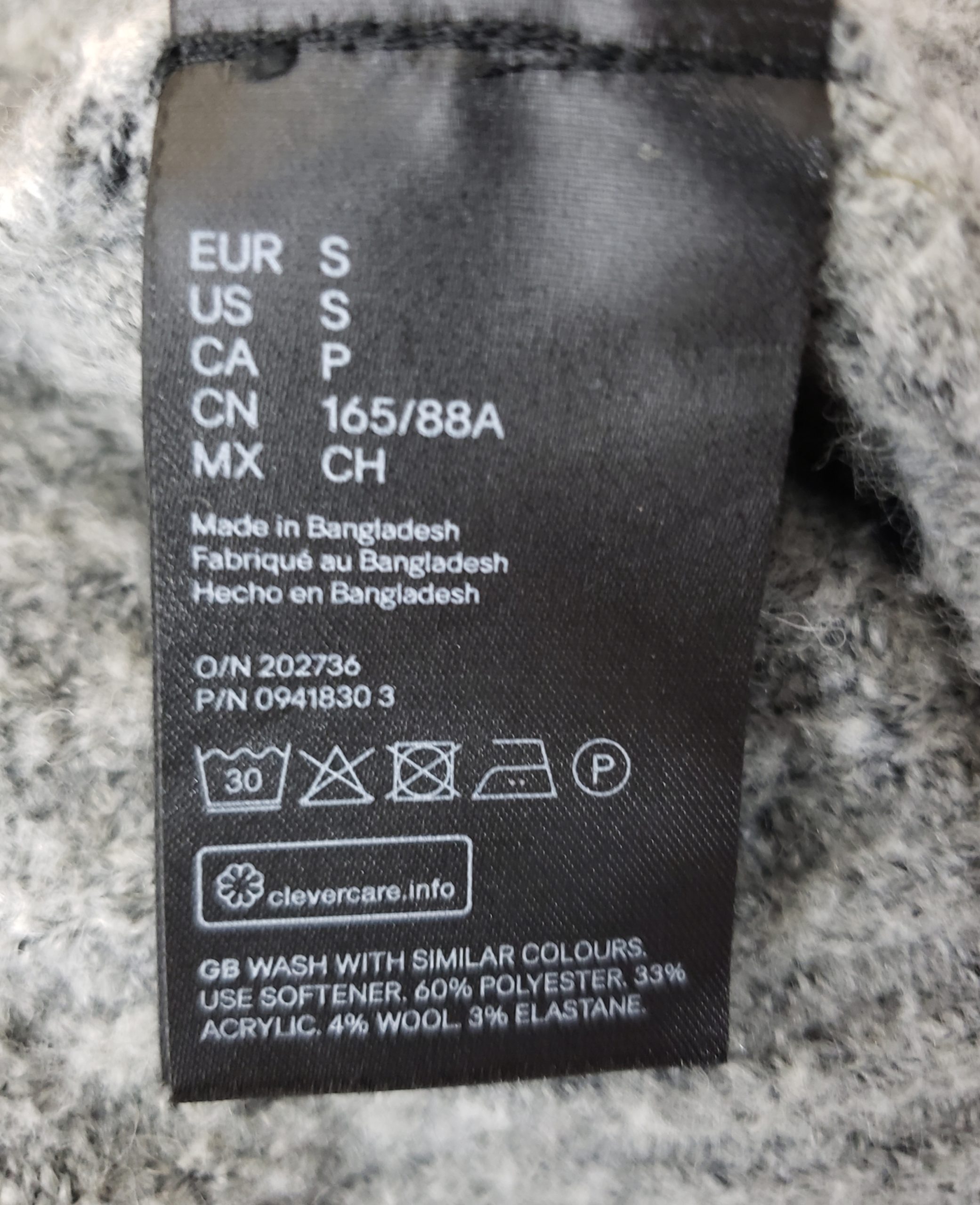 Сірий в'язаний кардиган H&M - ідеальний для офісу та повсякденного стилю 9 Сірий в'язаний кардиган H&M - ідеальний для офісу та повсякденного стилю - Зображення 9