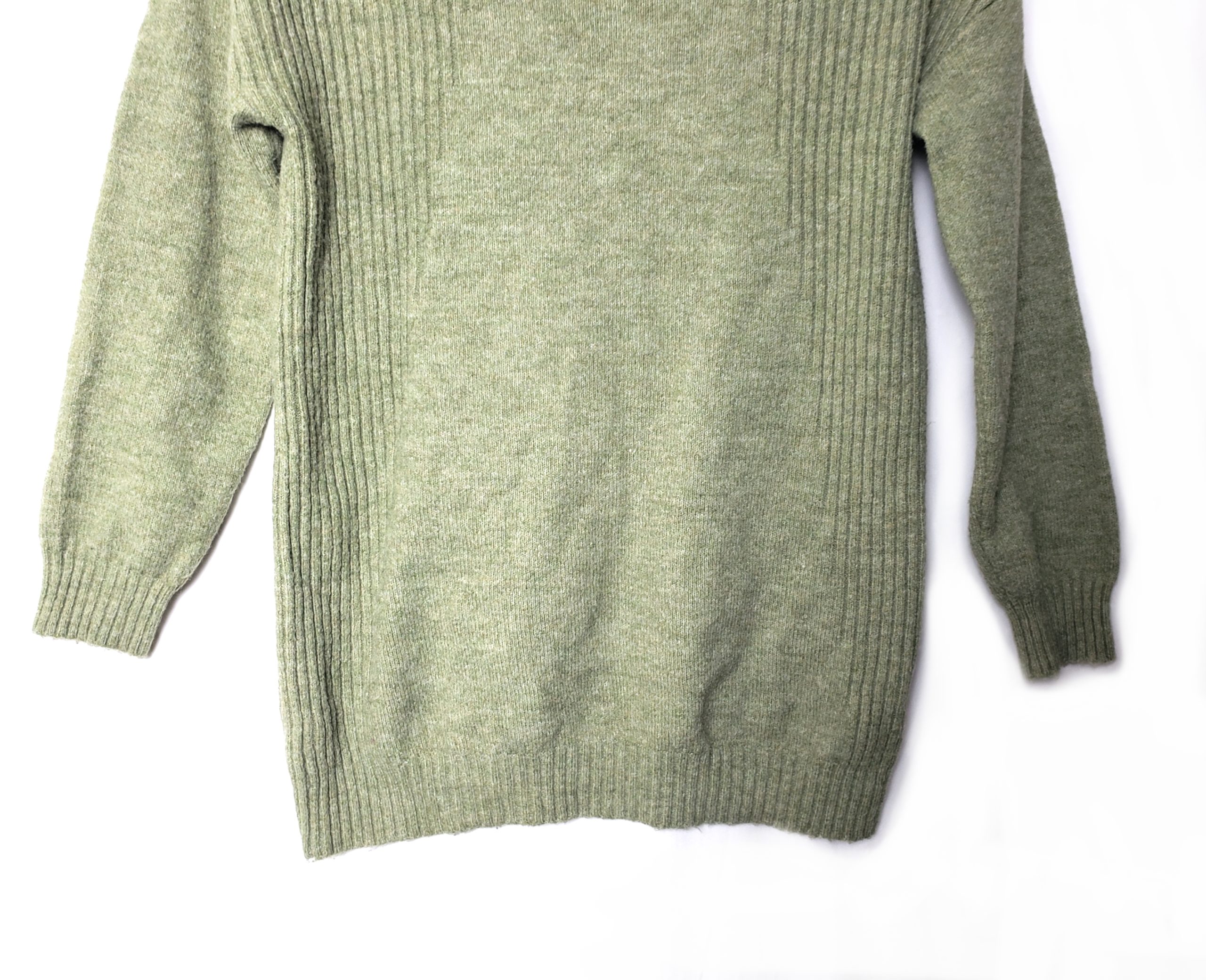 Стильний зелений светр з високим коміром - елегантний трендовий в'язаний топ у ідеальному стані 6 Стильний зелений светр з високим коміром - елегантний трендовий в'язаний топ у ідеальному стані - Зображення 6